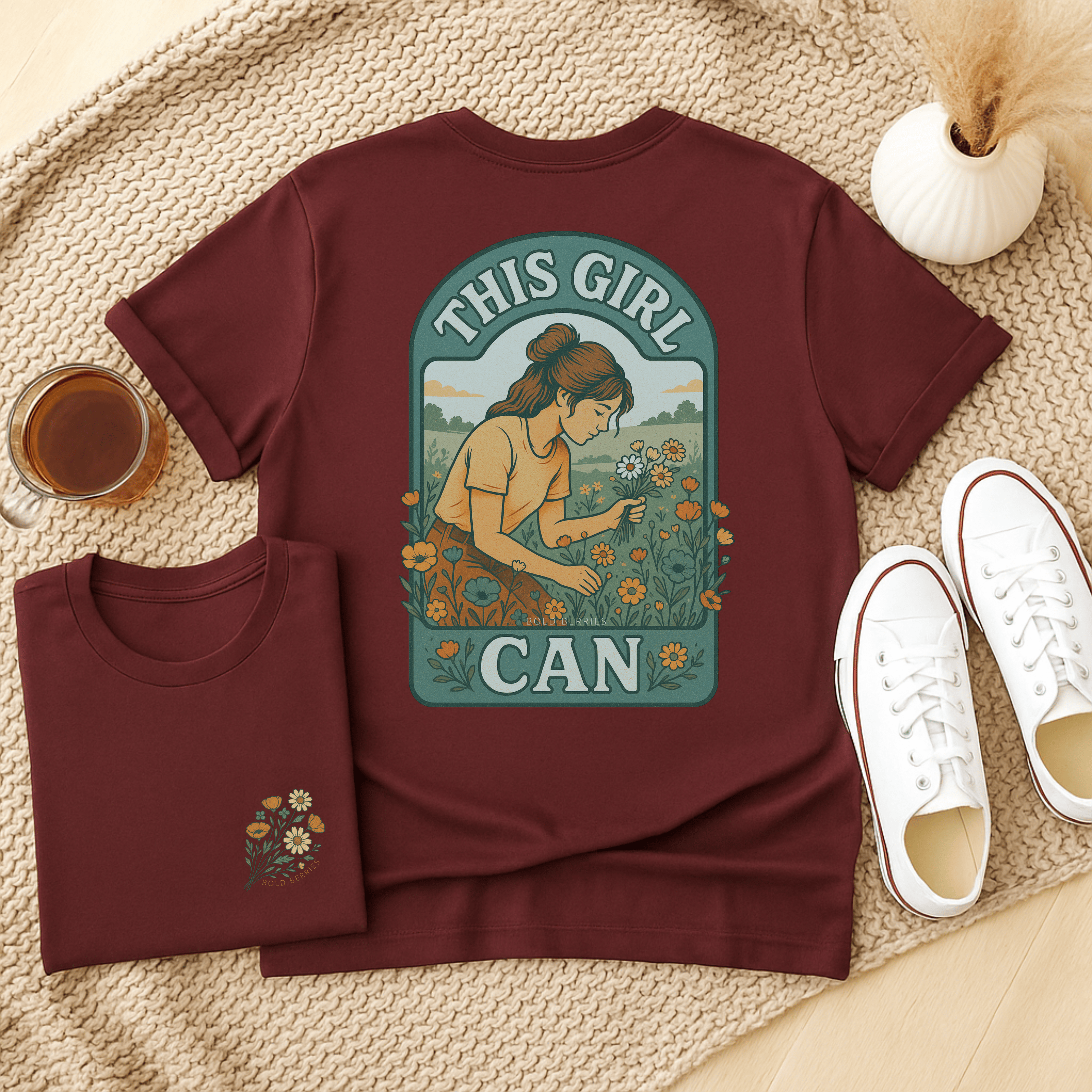 This Girl Can Shirt - Adult T-Shirt