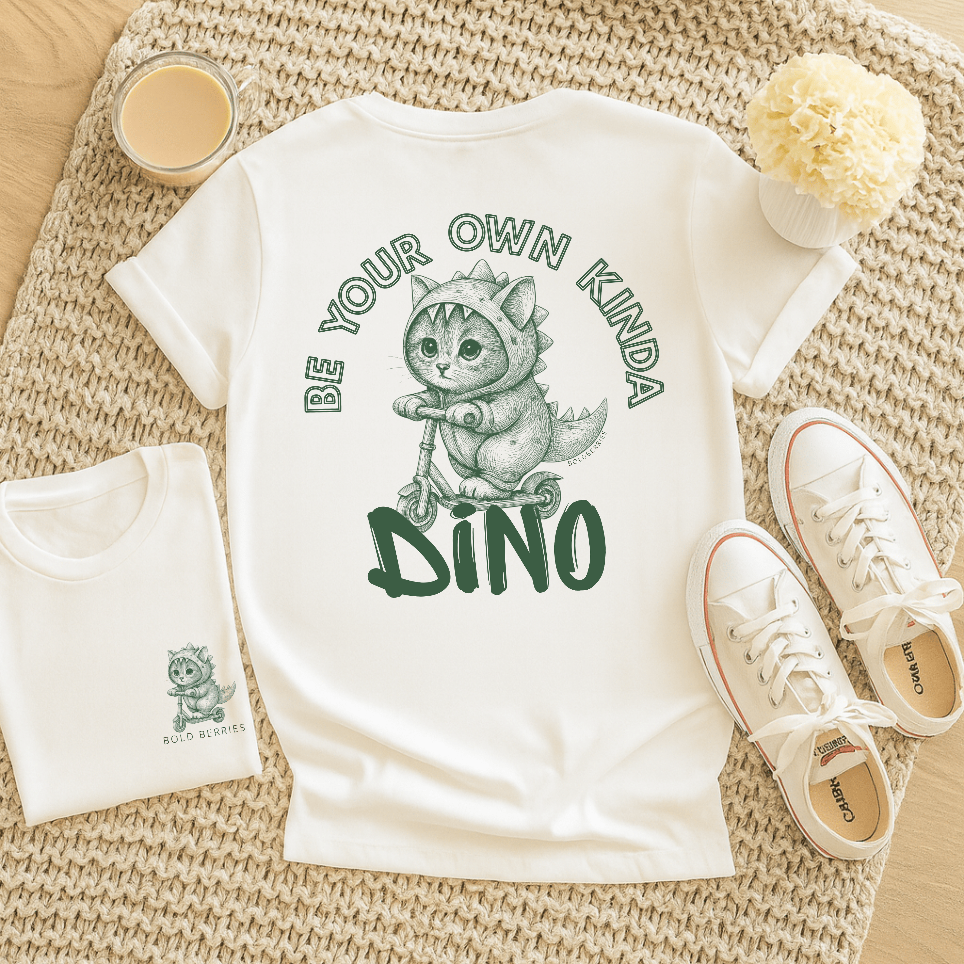 Be Your Own Kinda Dino - Adult T-Shirt