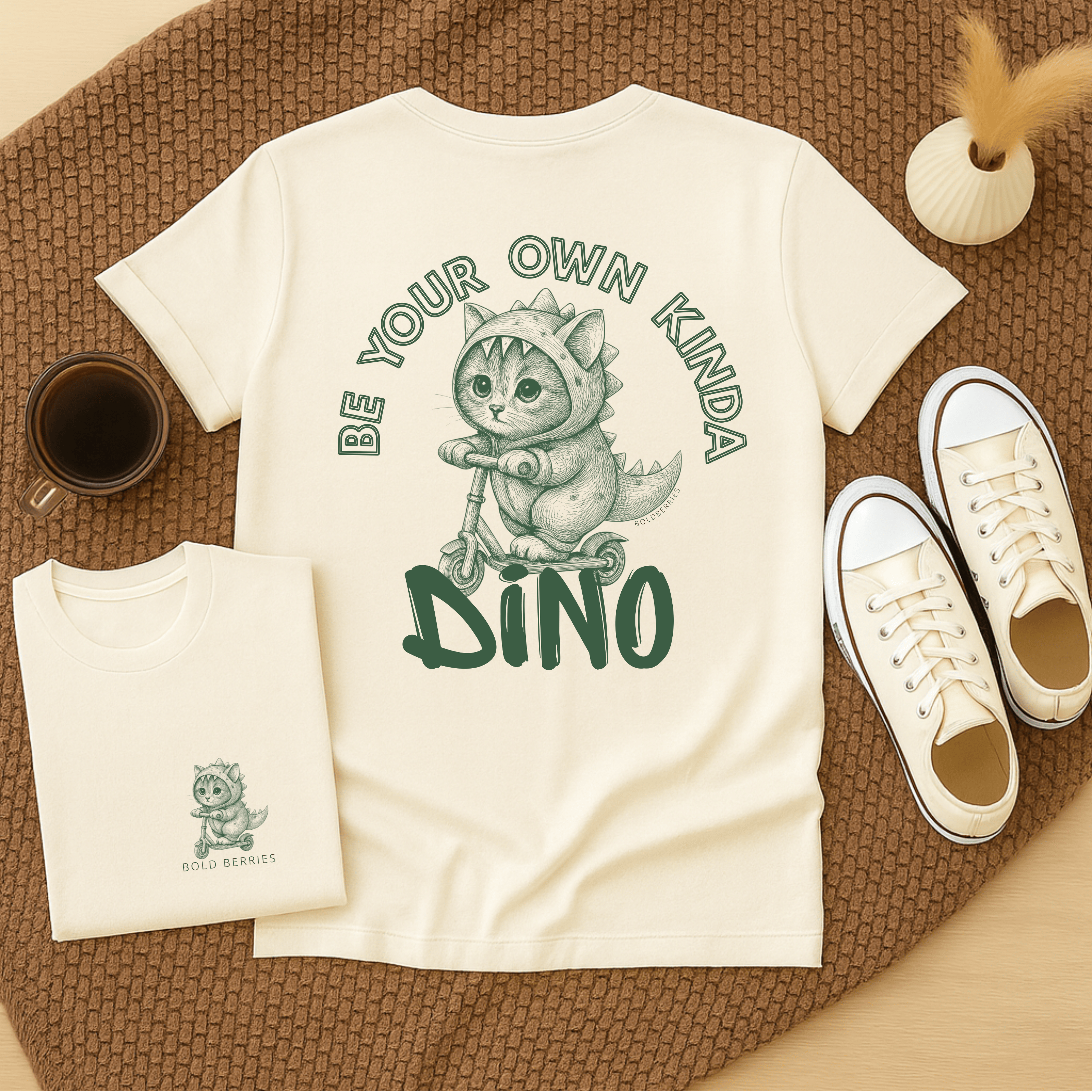Be Your Own Kinda Dino - Adult T-Shirt