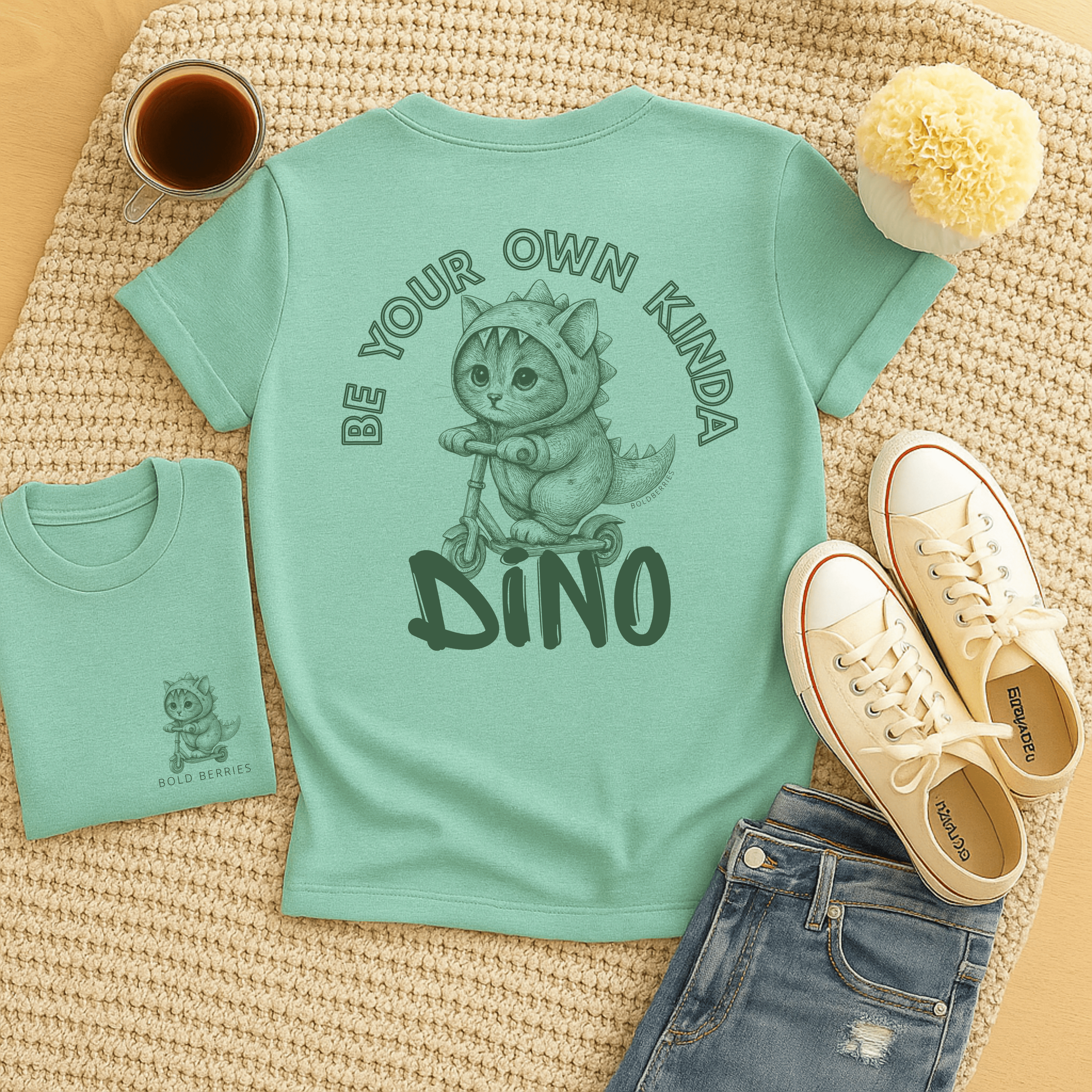Be Your Own Kinda Dino - Adult T-Shirt