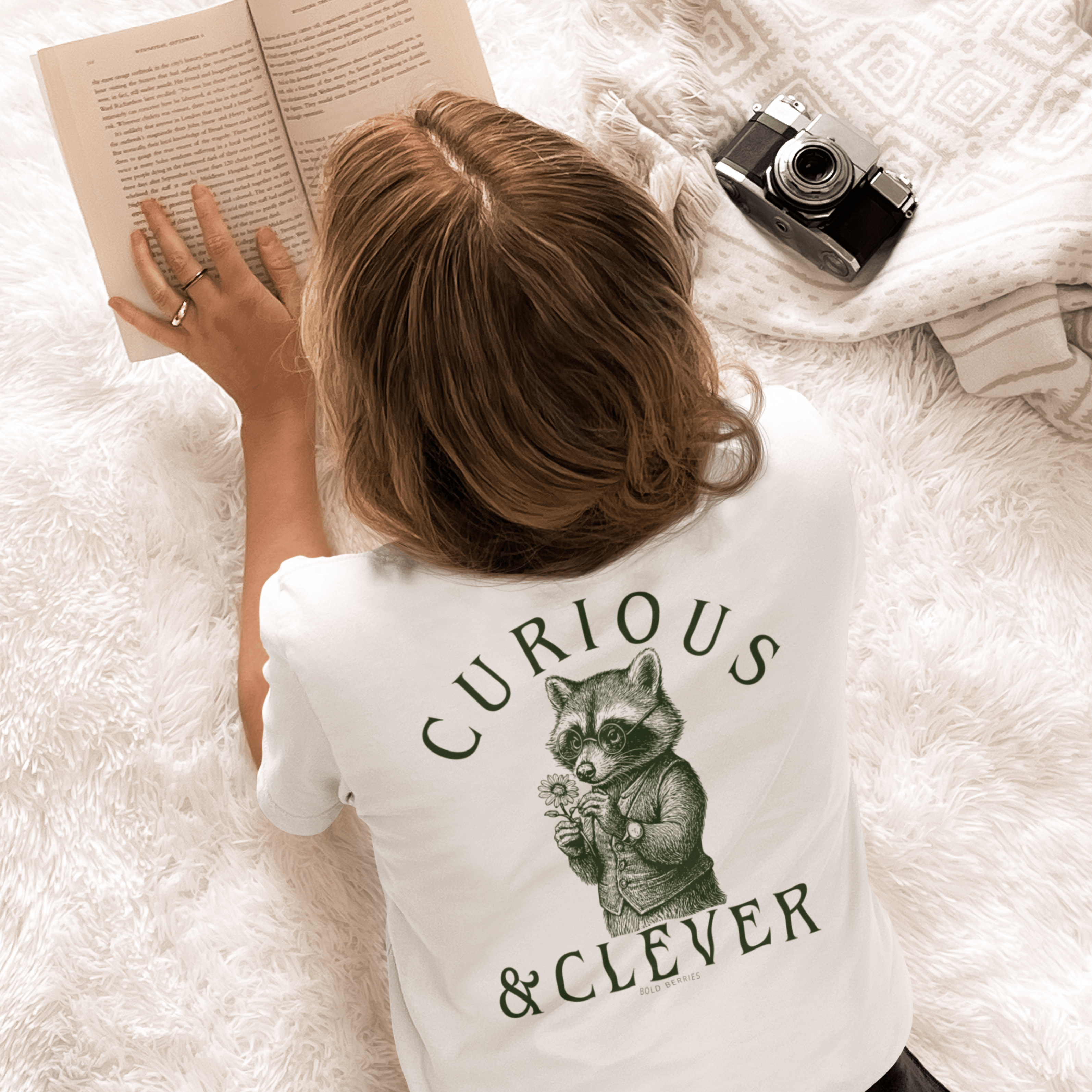 Curious & Clever - Adult T-Shirt