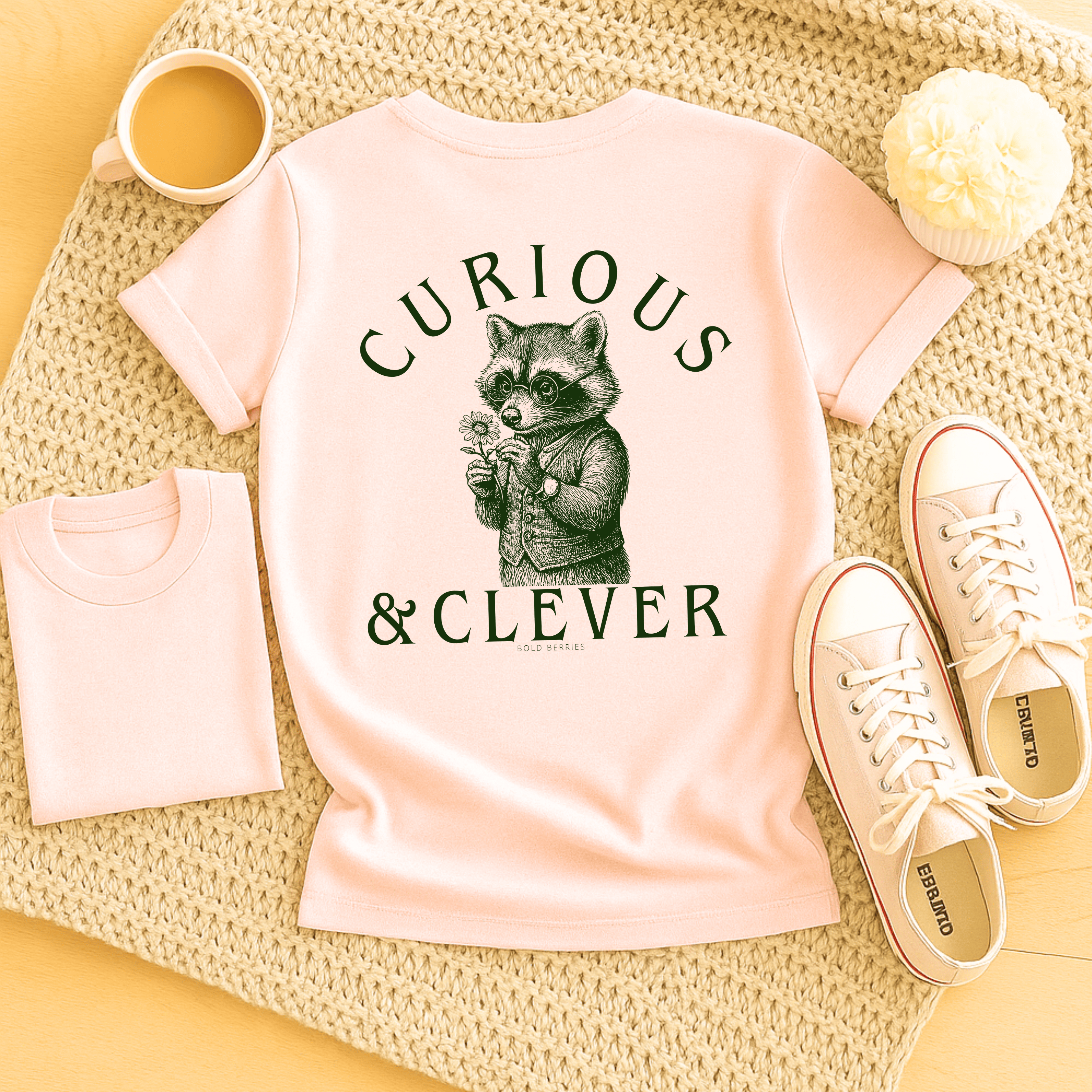 Curious & Clever - Adult T-Shirt