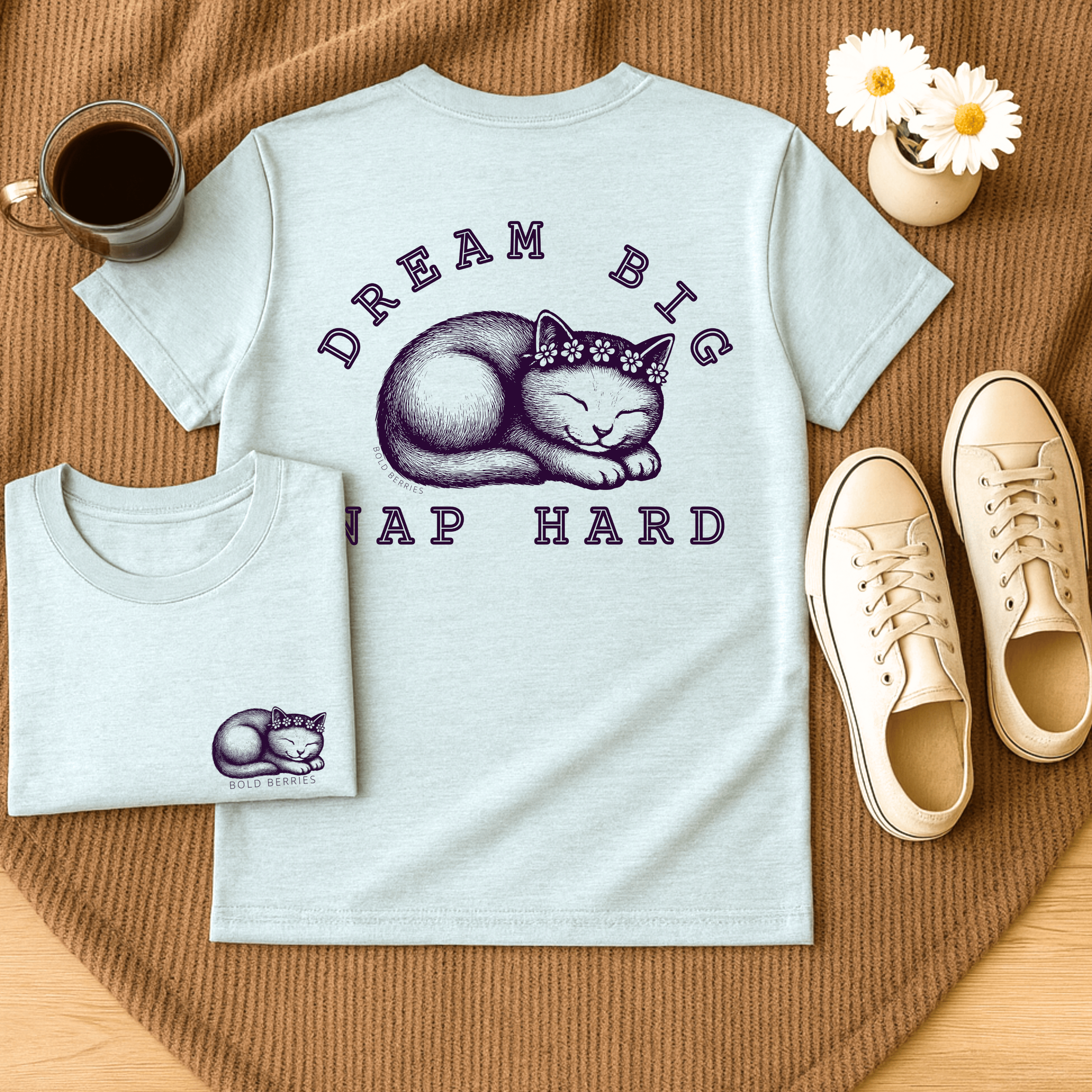 Dream Big Nap Hard - Adult T-Shirt