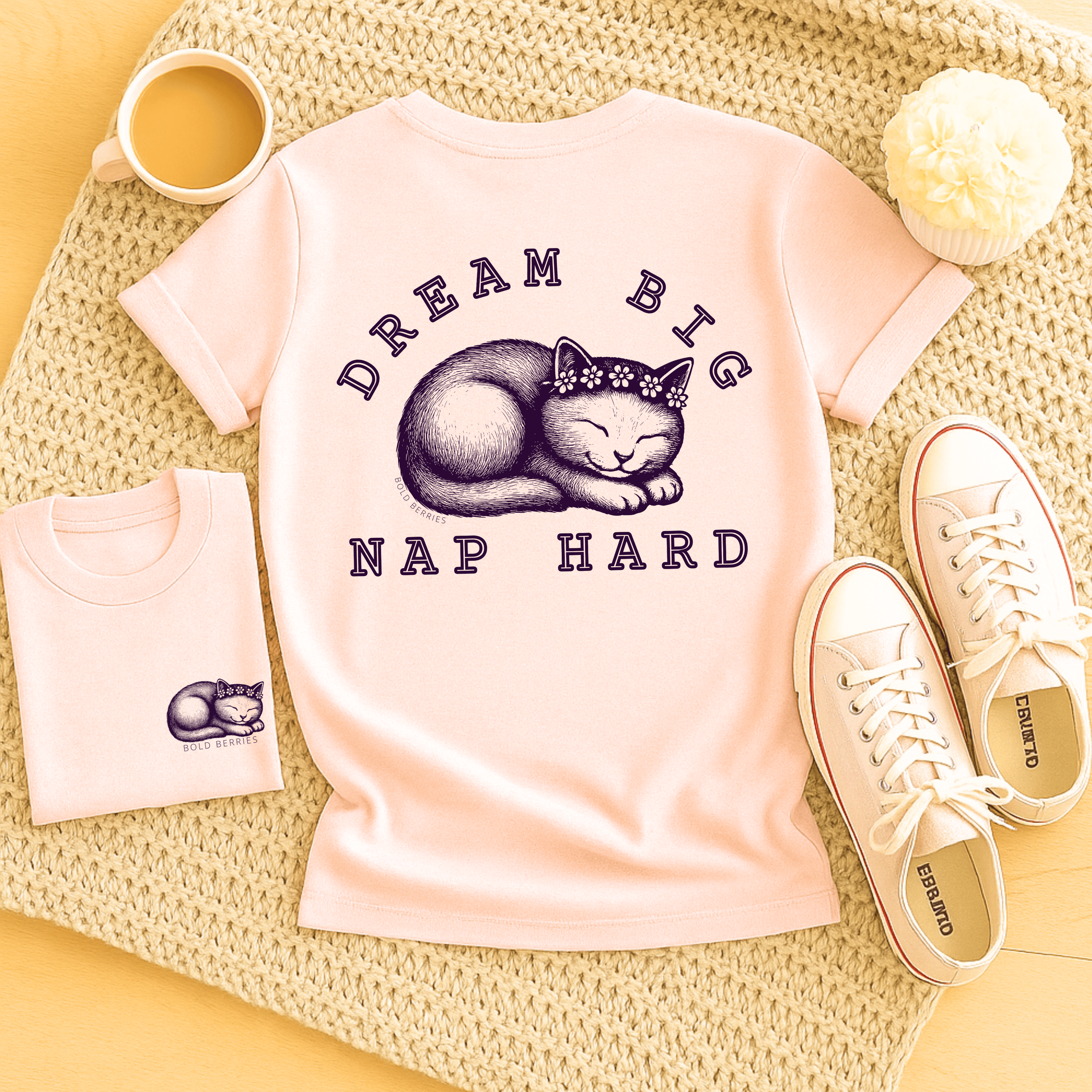 Dream Big Nap Hard - Adult T-Shirt