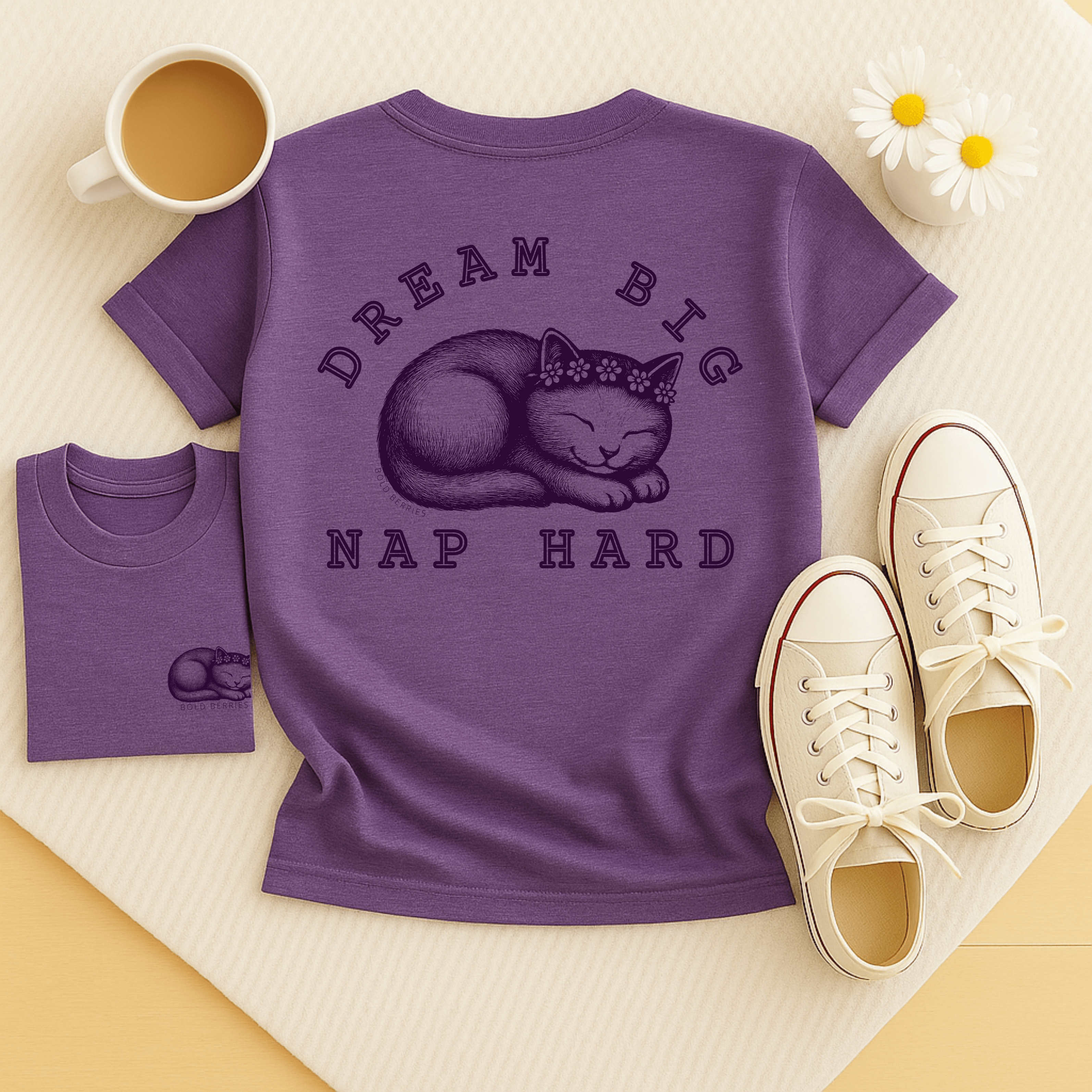 Dream Big Nap Hard - Adult T-Shirt