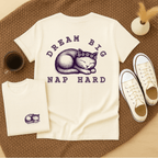 Dream Big Nap Hard - Adult T-Shirt