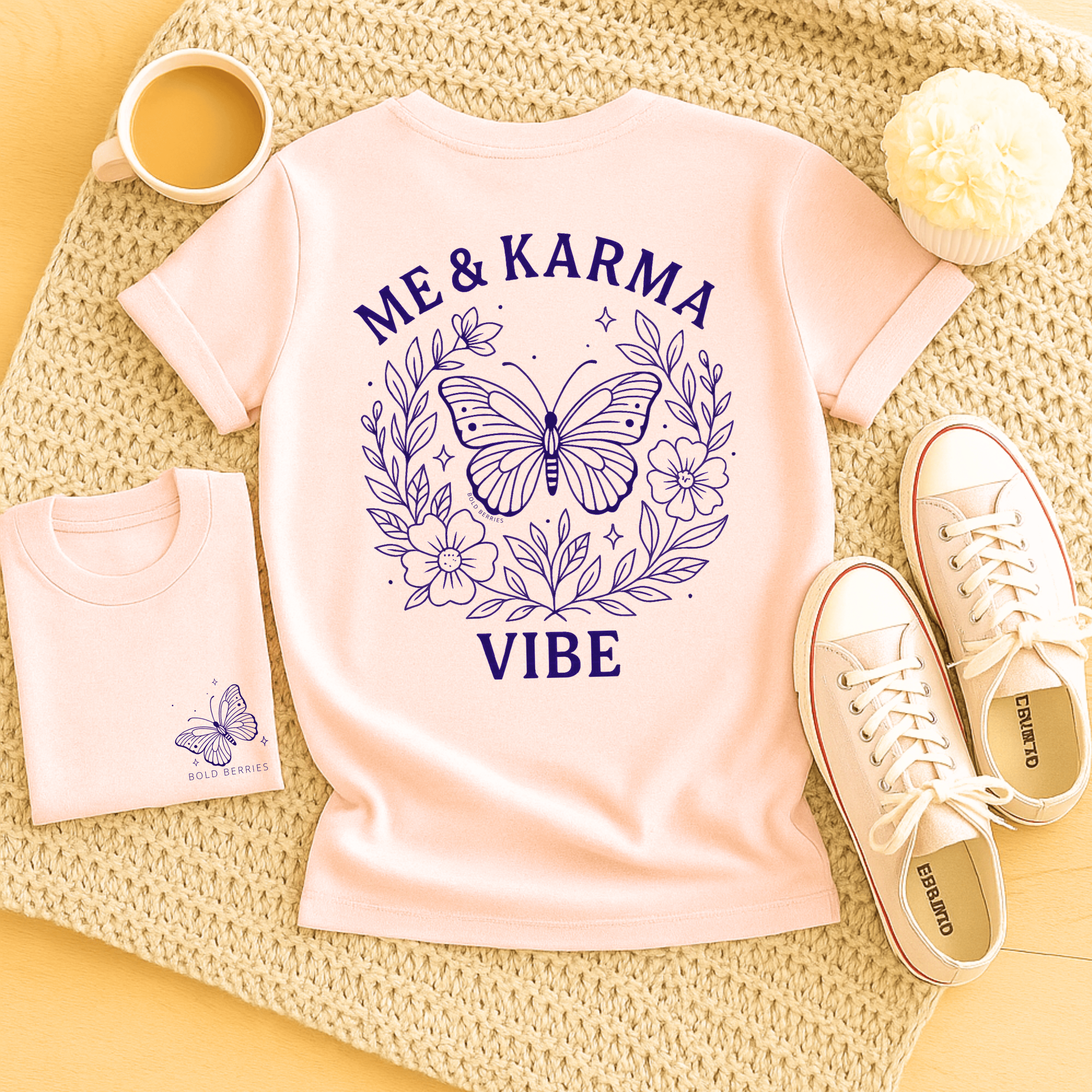 Me & Karma Vibe - Adult T-Shirt