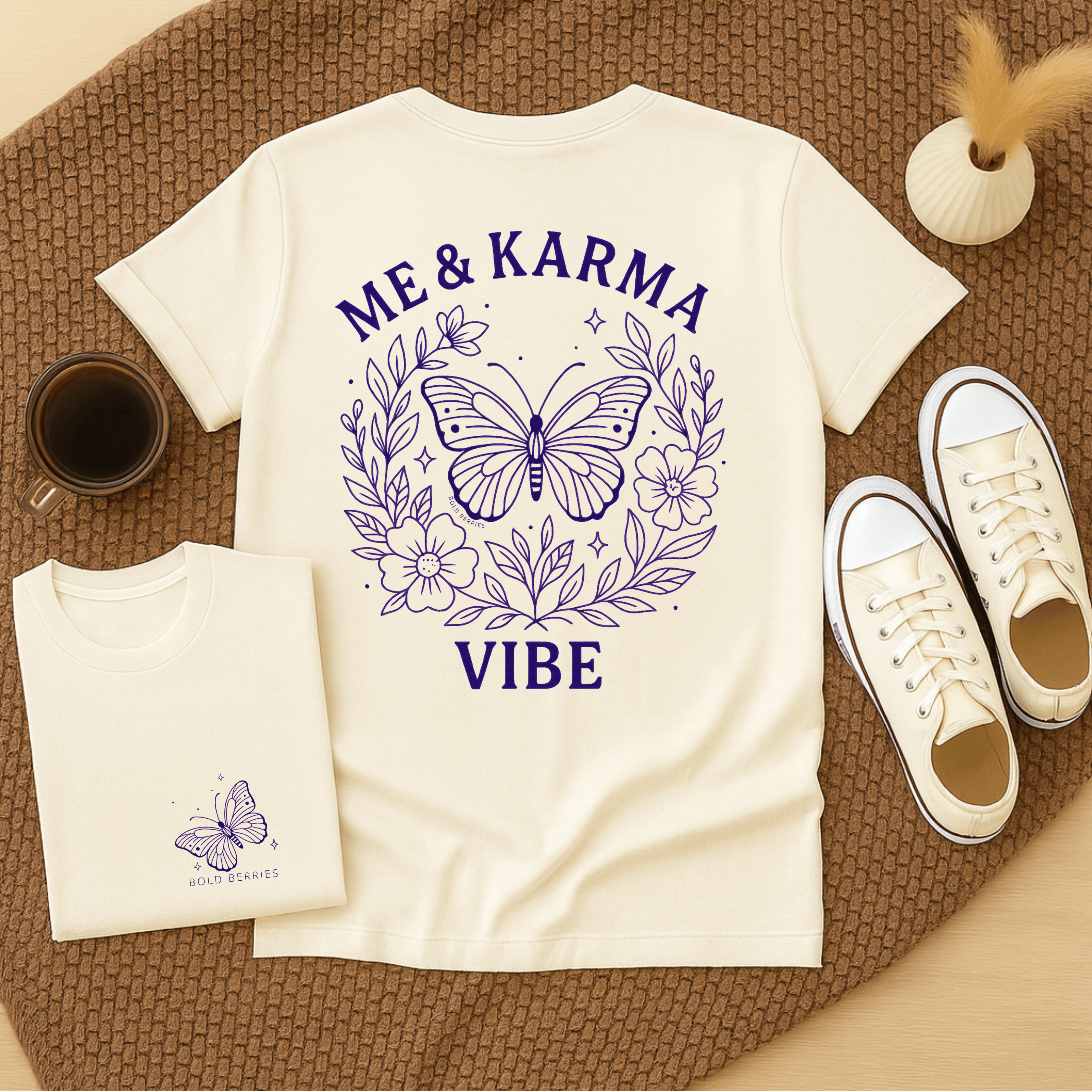 Me & Karma Vibe - Adult T-Shirt