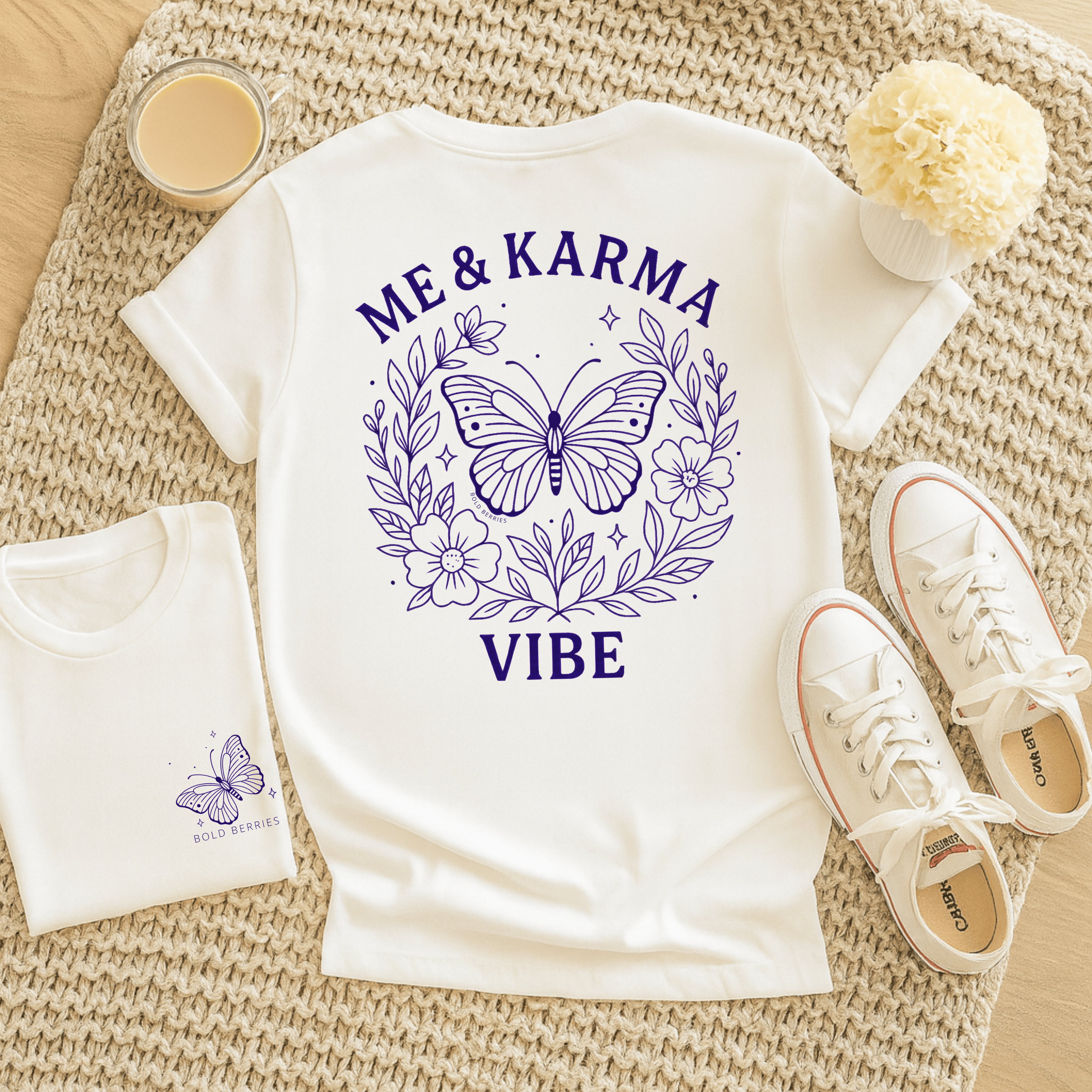 Me & Karma Vibe - Adult T-Shirt