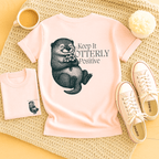 Keep It Otterly Positive - Adult T-Shirt