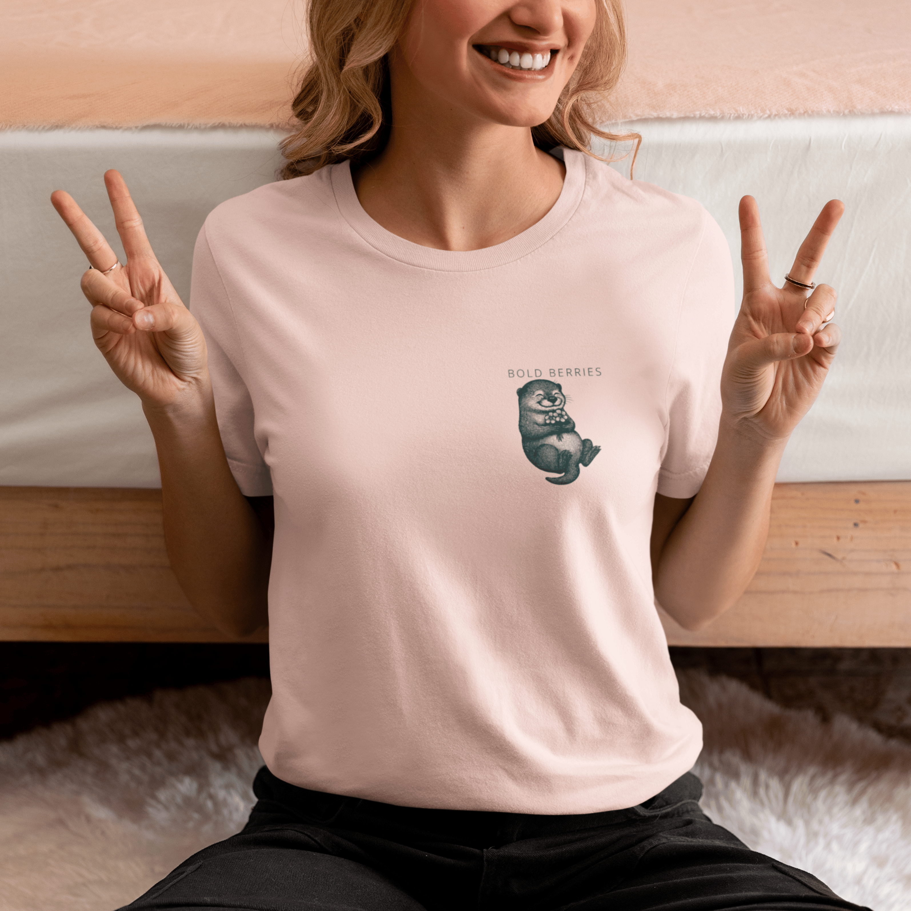 Keep It Otterly Positive - Adult T-Shirt
