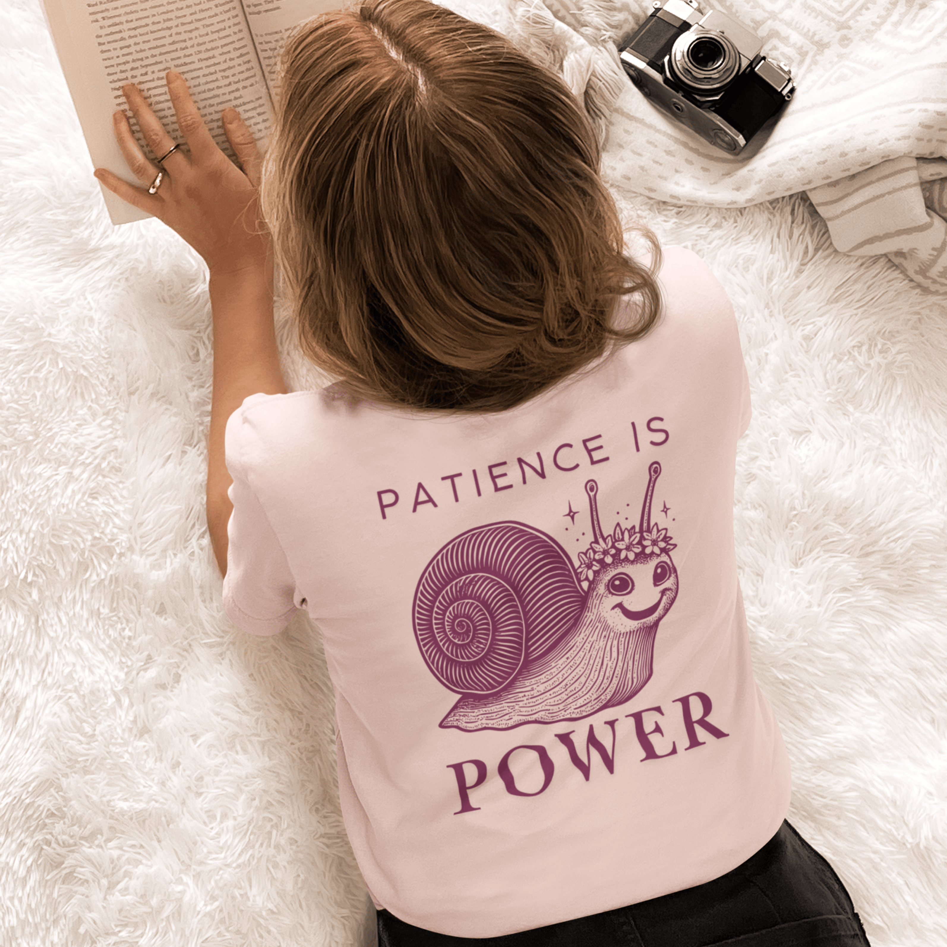 Patience is Power - Adult T-Shirt