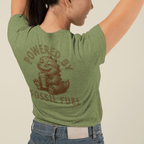 Powered by Fossil Fuel - Adult T-Shirt