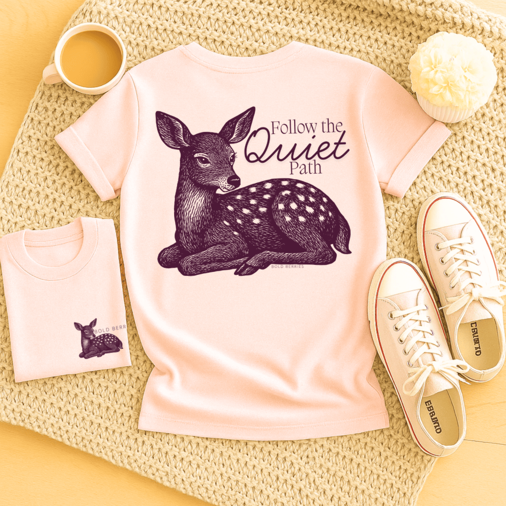 Follow the Quiet Path - Adult T-Shirt