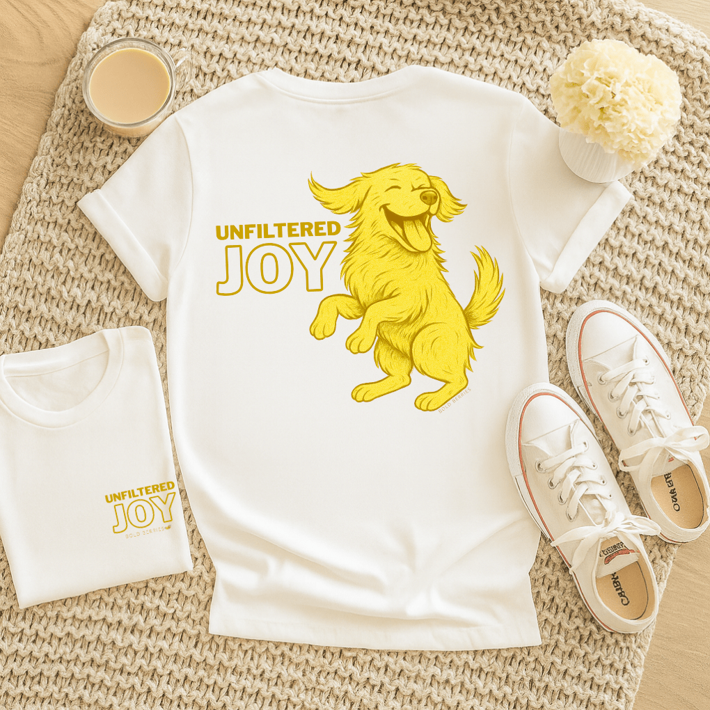 Unfiltered Joy - Adult T-Shirt