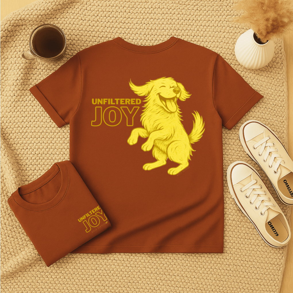 Unfiltered Joy - Adult T-Shirt