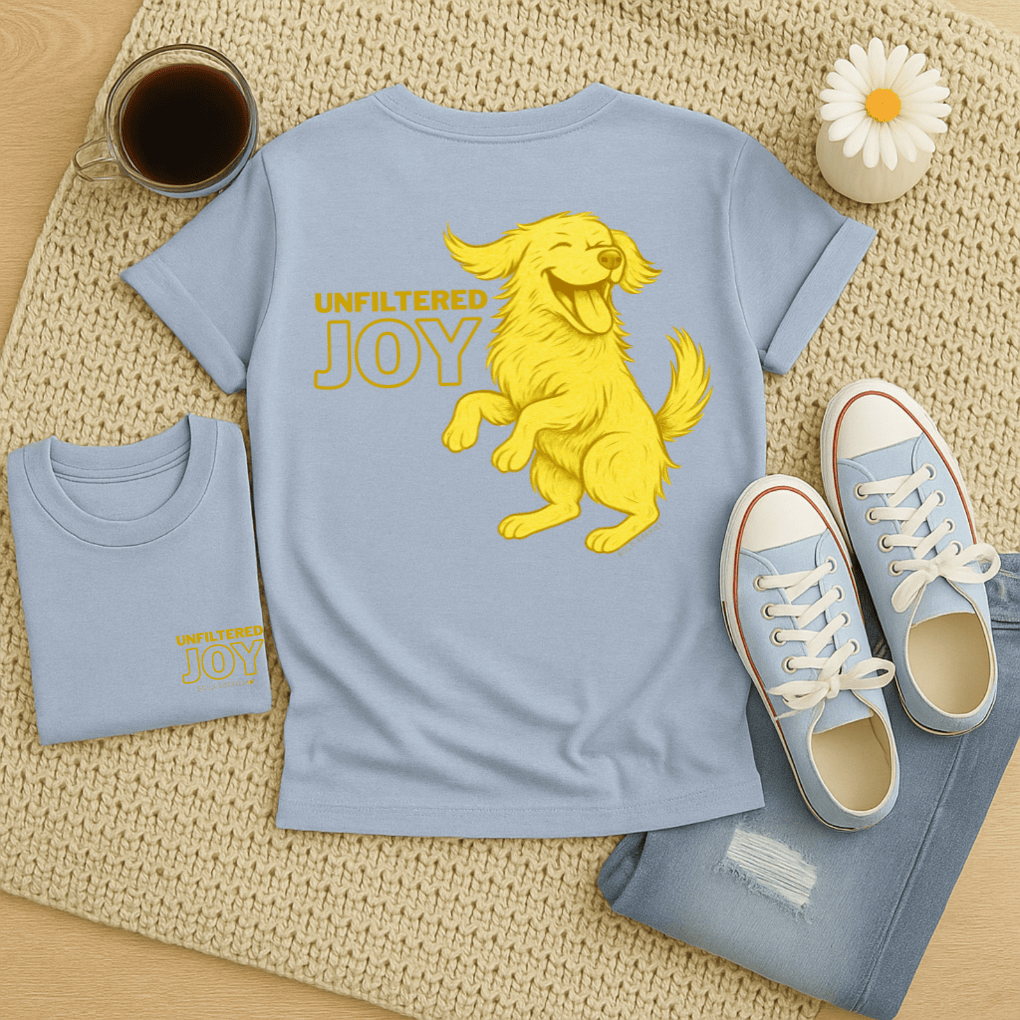 Unfiltered Joy - Adult T-Shirt