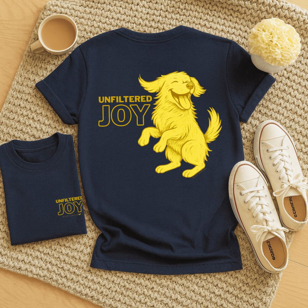 Unfiltered Joy - Adult T-Shirt