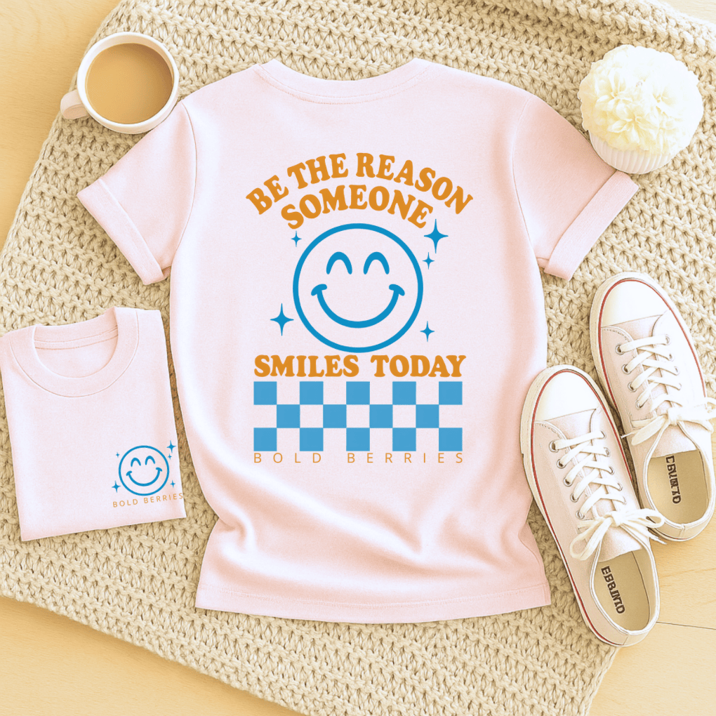 Be the Reason Someone Smiles Today - Adult T-Shirt