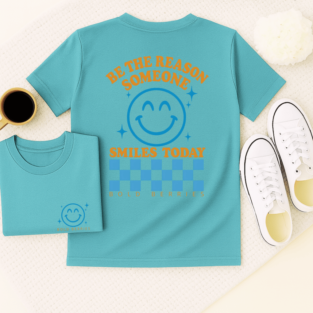 Be the Reason Someone Smiles Today - Adult T-Shirt