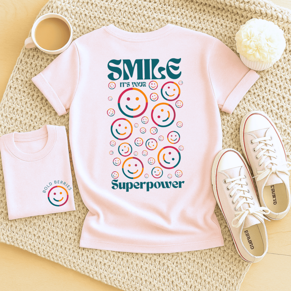 Smile It’s Your Superpower - Adult T-Shirt