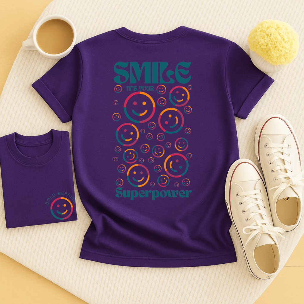 Smile It’s Your Superpower - Adult T-Shirt