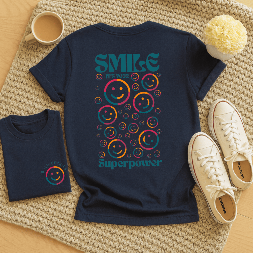 Smile It’s Your Superpower - Adult T-Shirt
