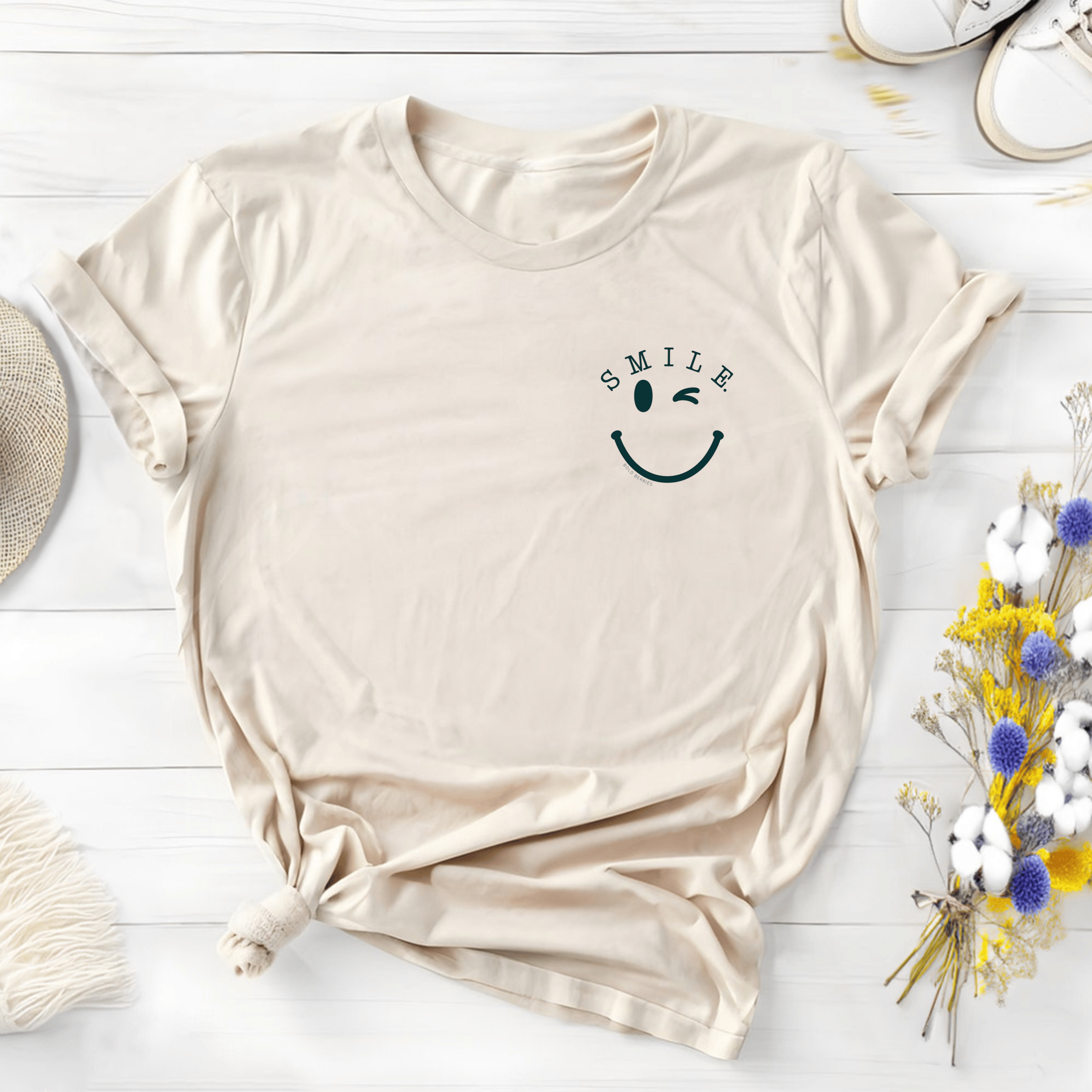 Smile - Adult T-Shirt