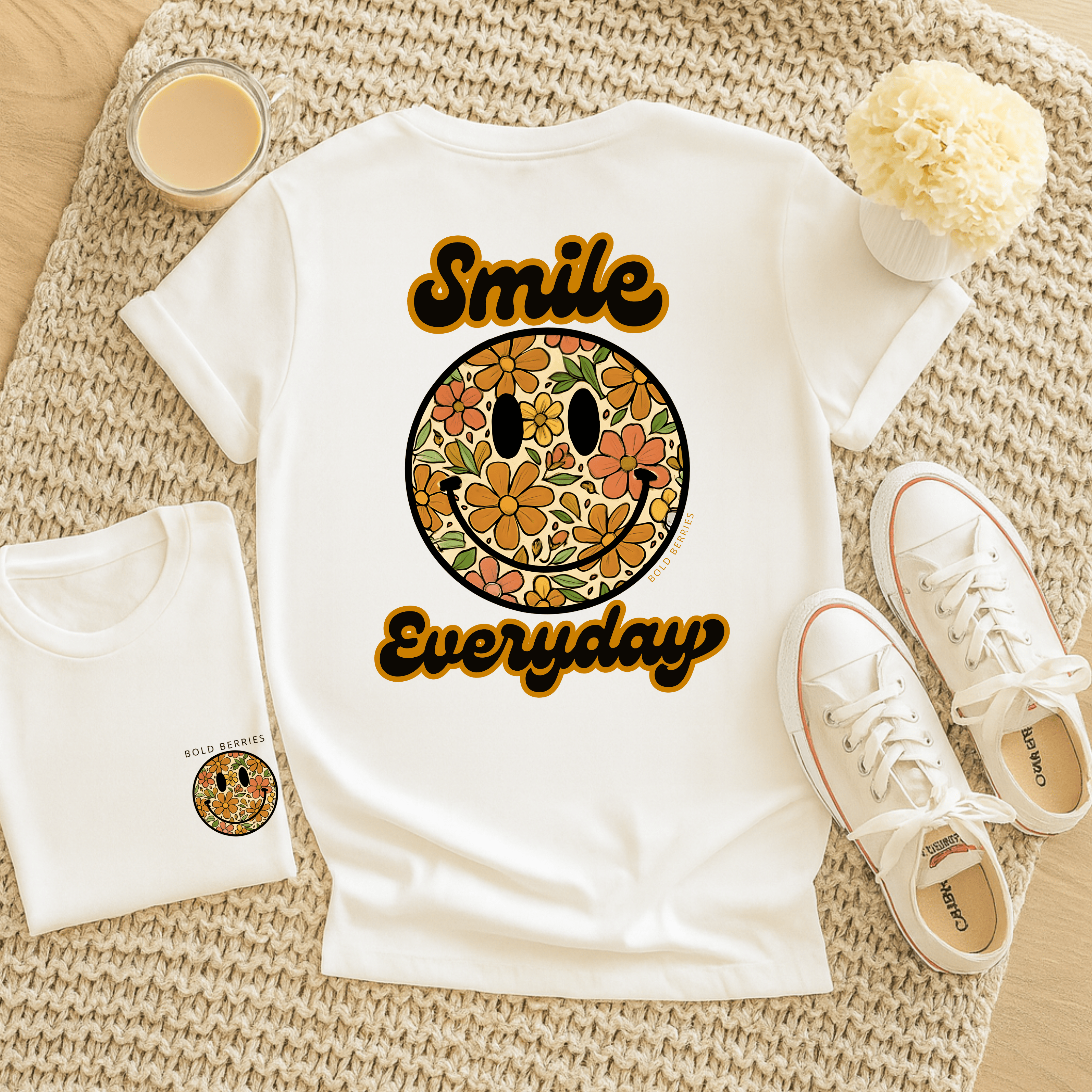 Smile Everyday - Adult T-Shirt