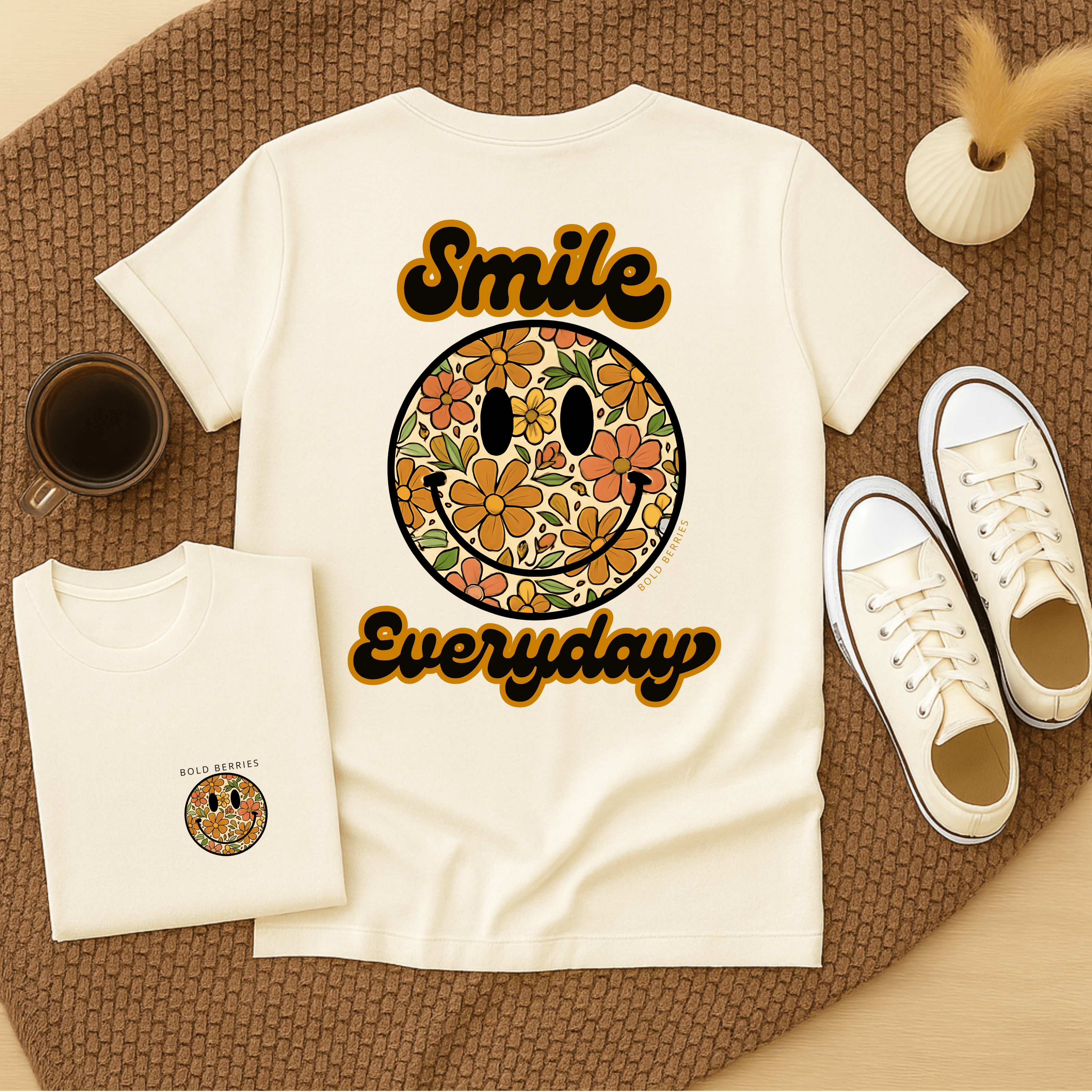 Smile Everyday - Adult T-Shirt