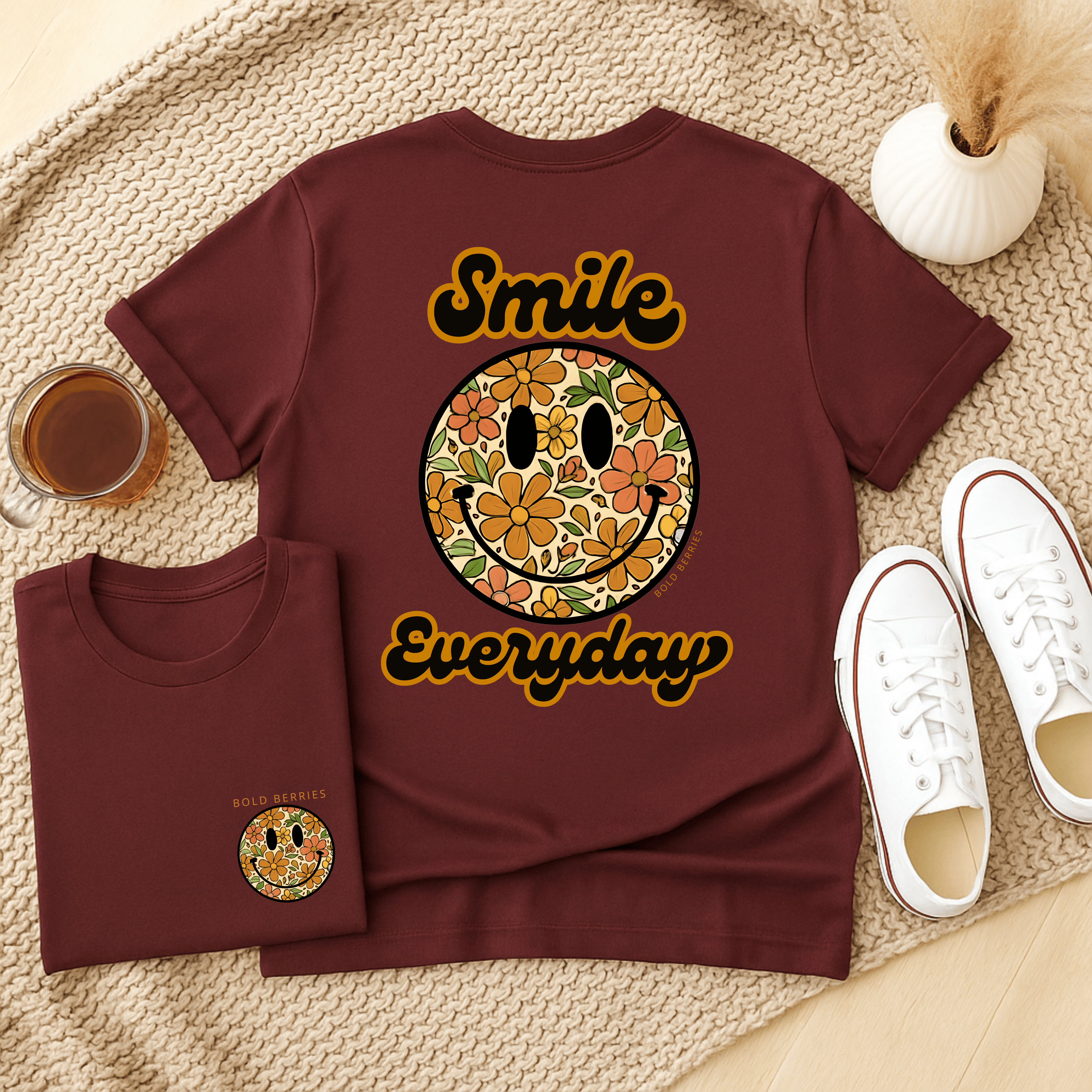 Smile Everyday - Adult T-Shirt