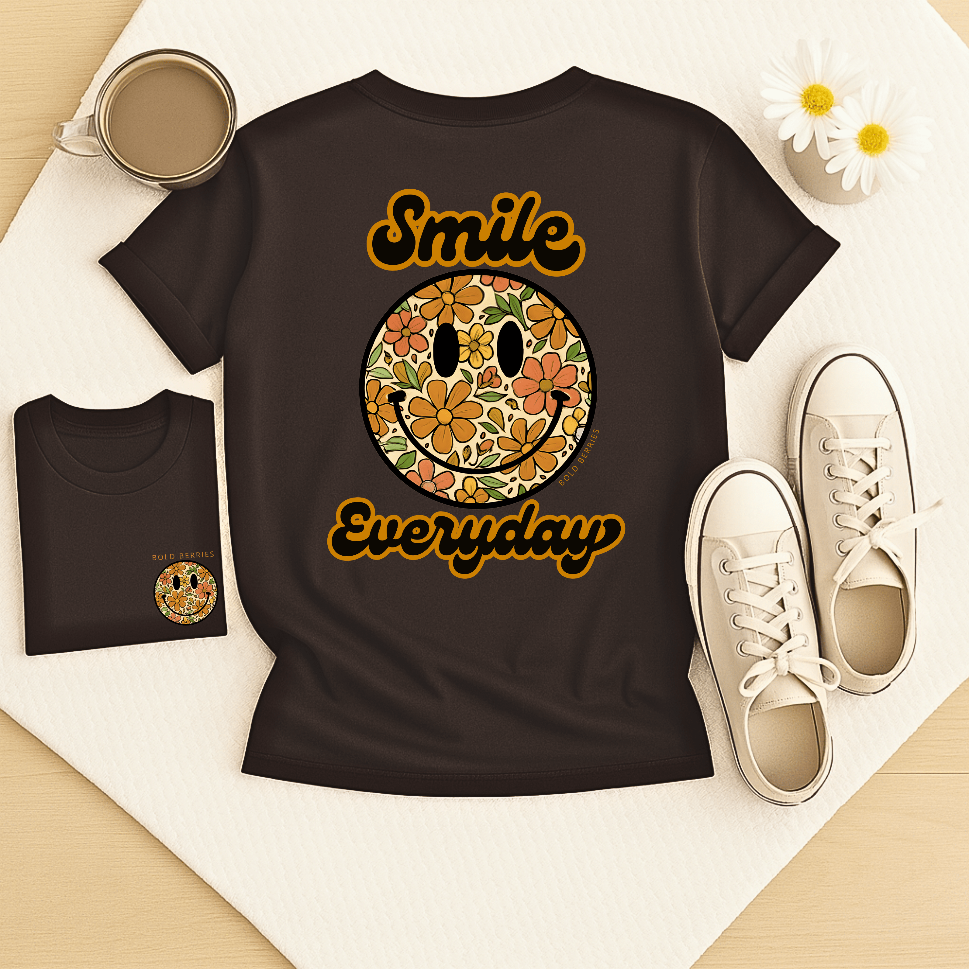 Smile Everyday - Adult T-Shirt