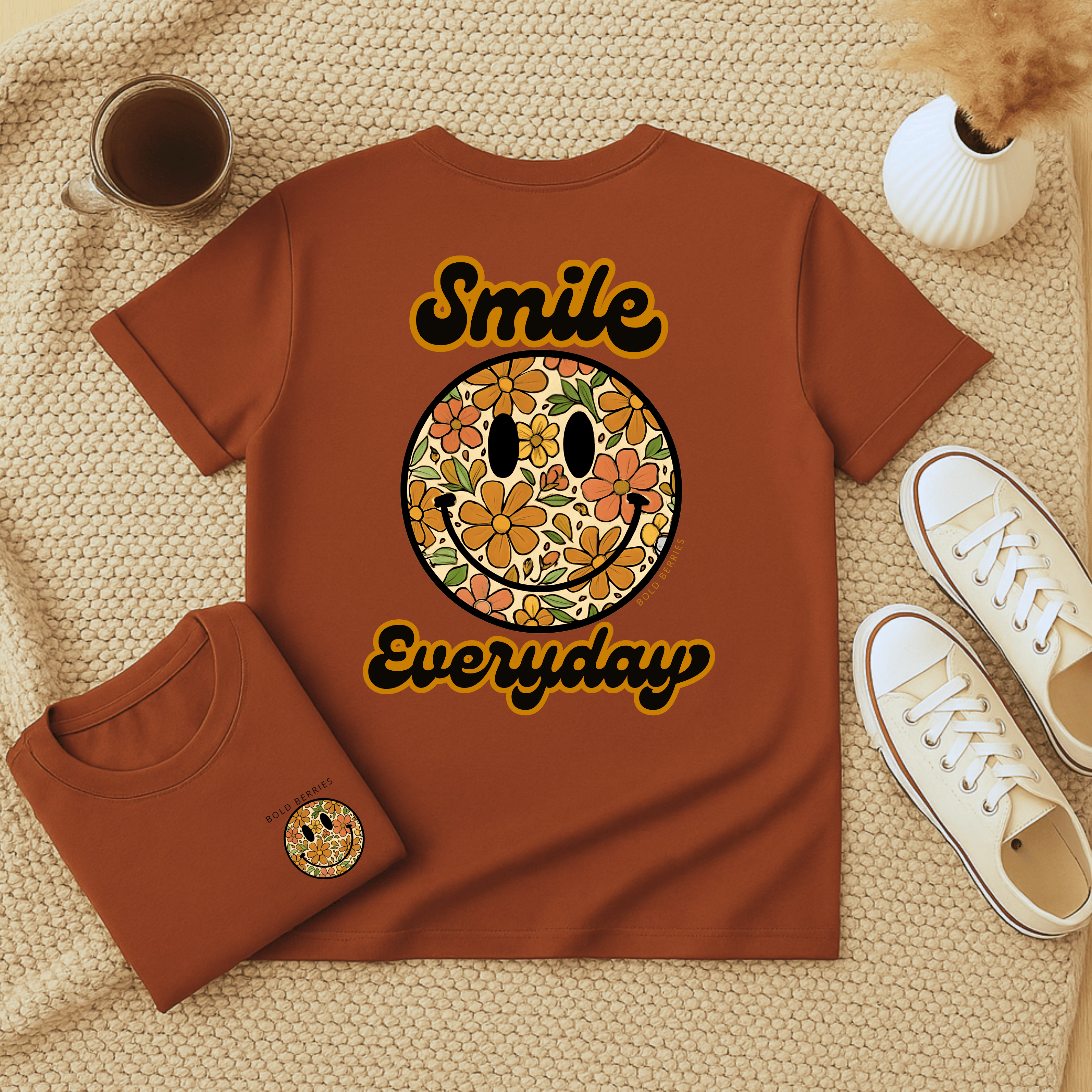 Smile Everyday - Adult T-Shirt