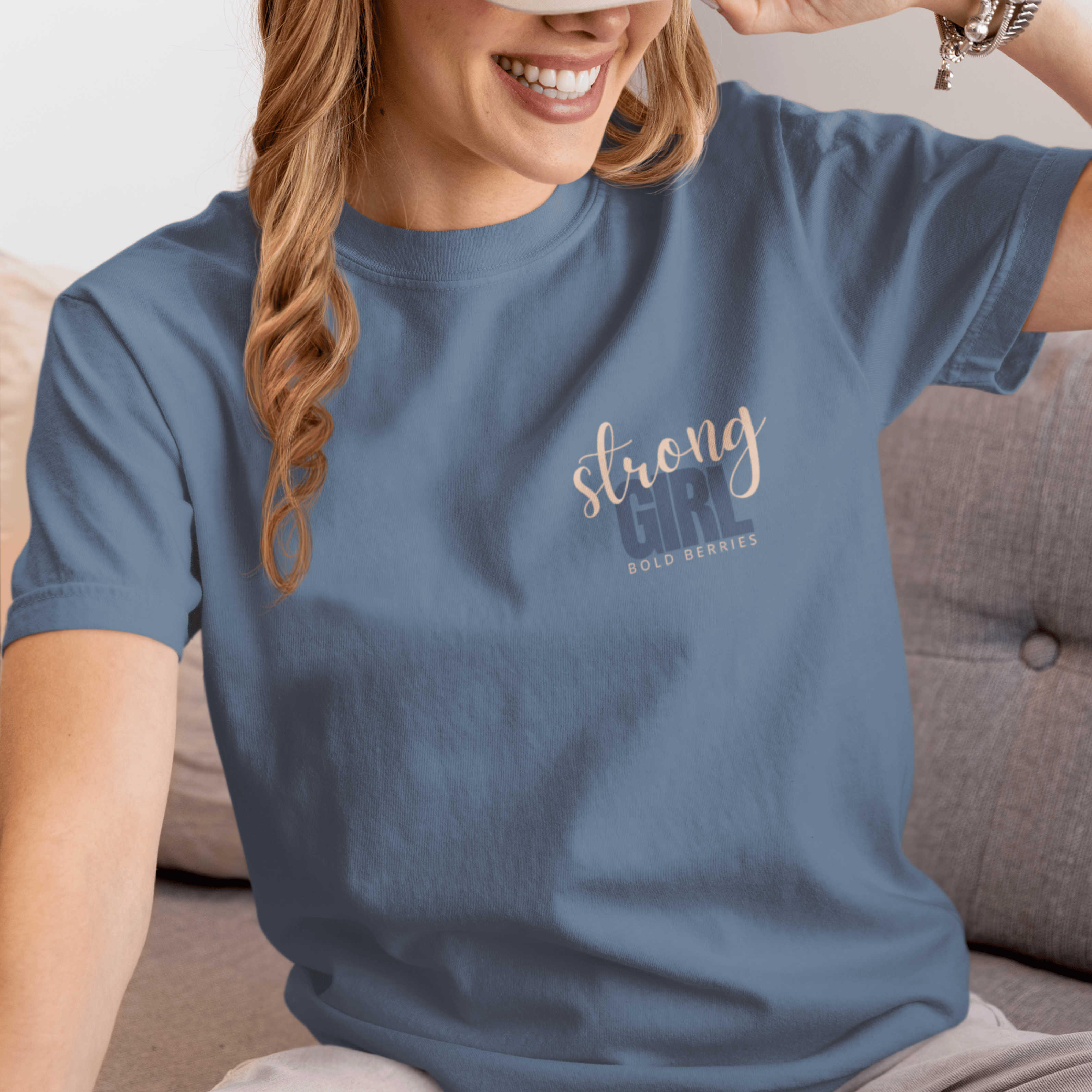 Be Strong Like A Girl - Adult T-Shirt