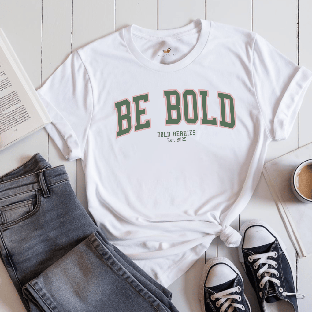 Varsity Be Bold - Adult T-Shirt