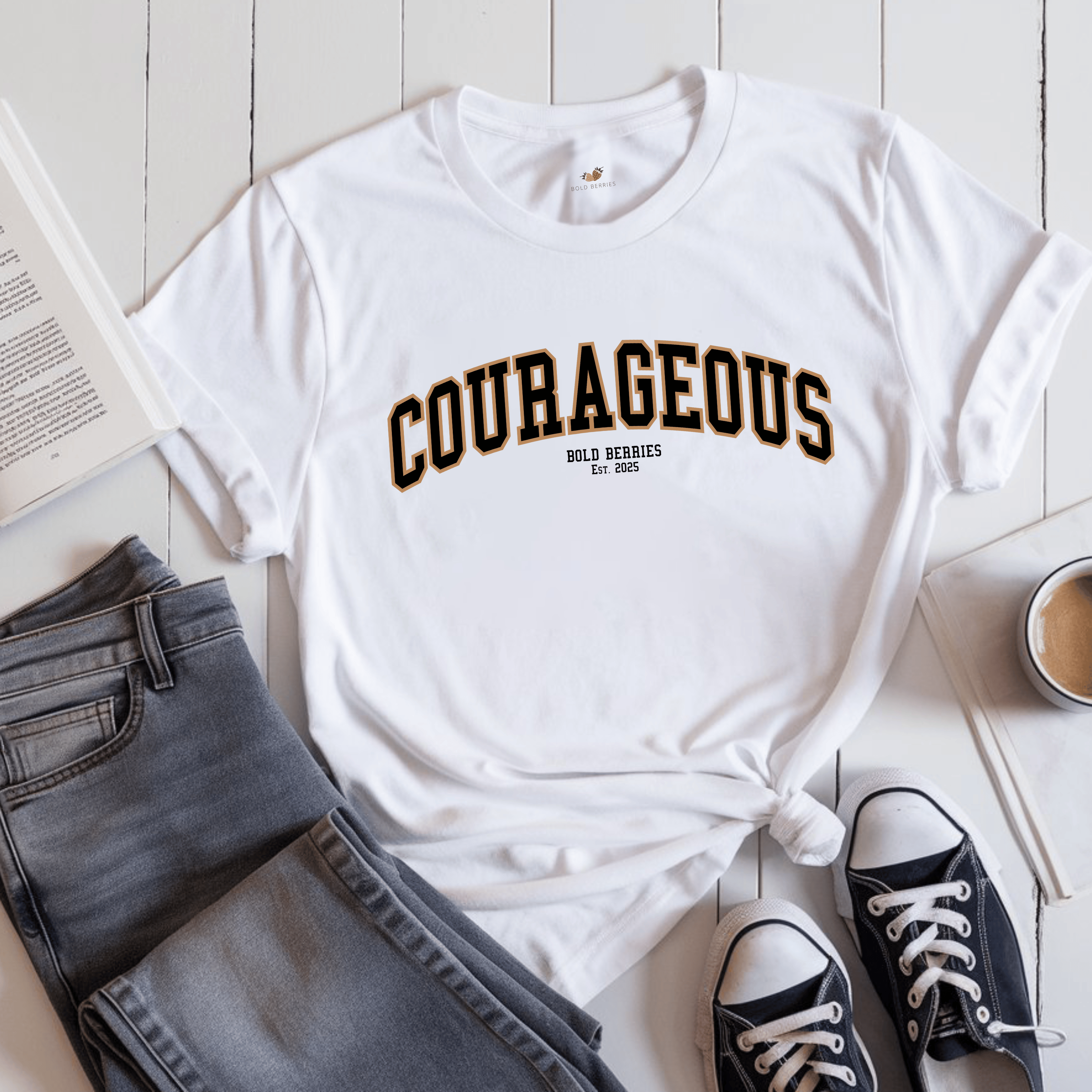 Varsity Courageous - Adult T-Shirt