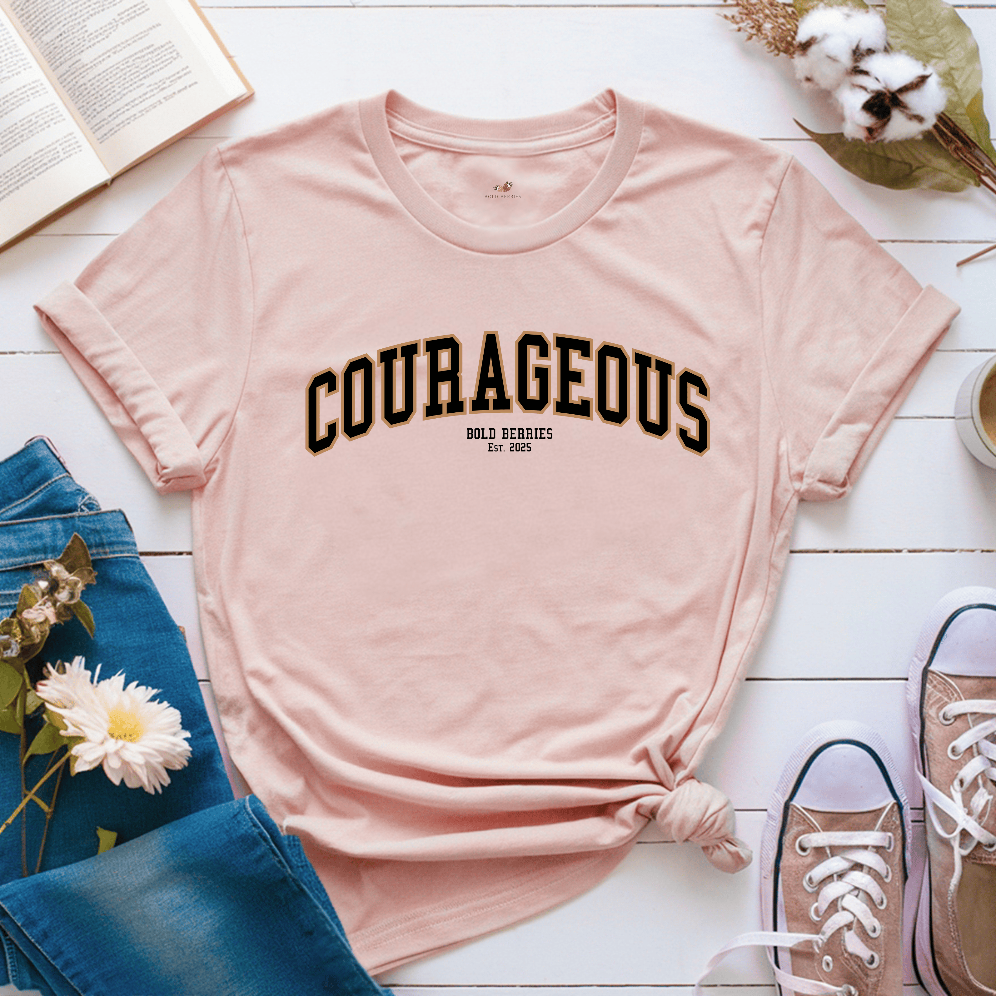 Varsity Courageous - Adult T-Shirt