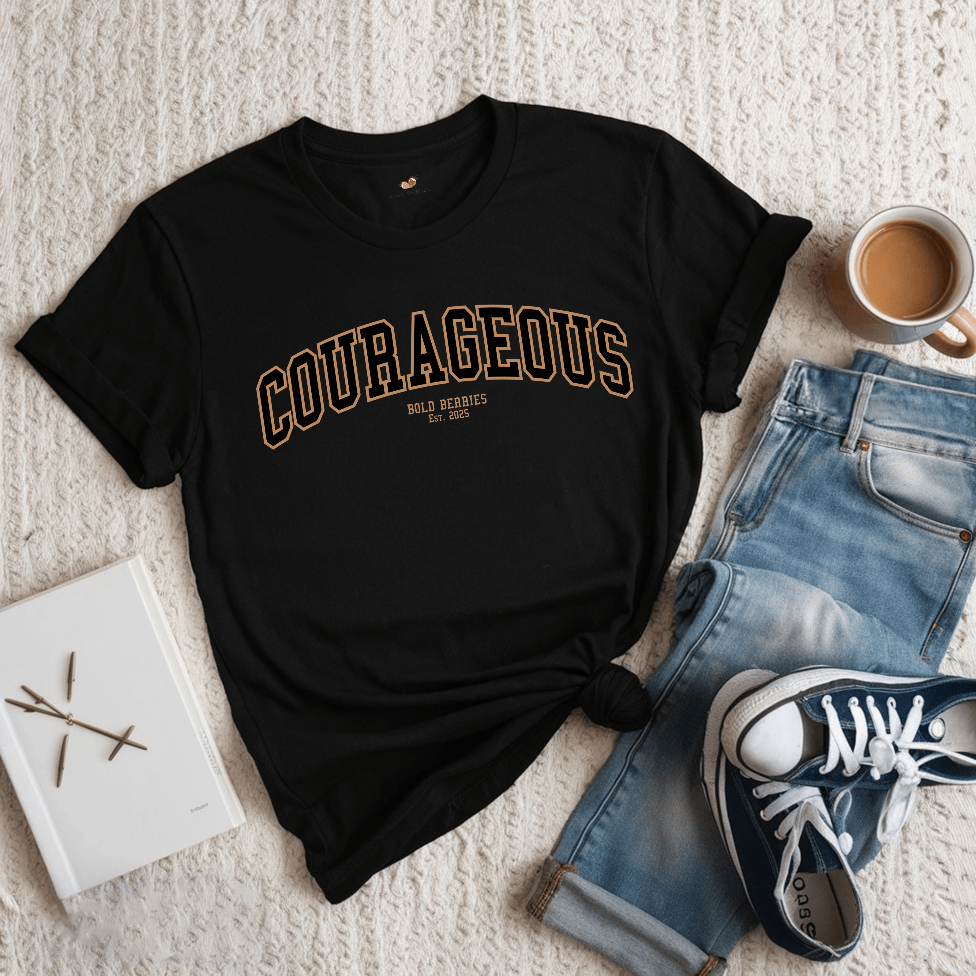 Varsity Courageous - Adult T-Shirt