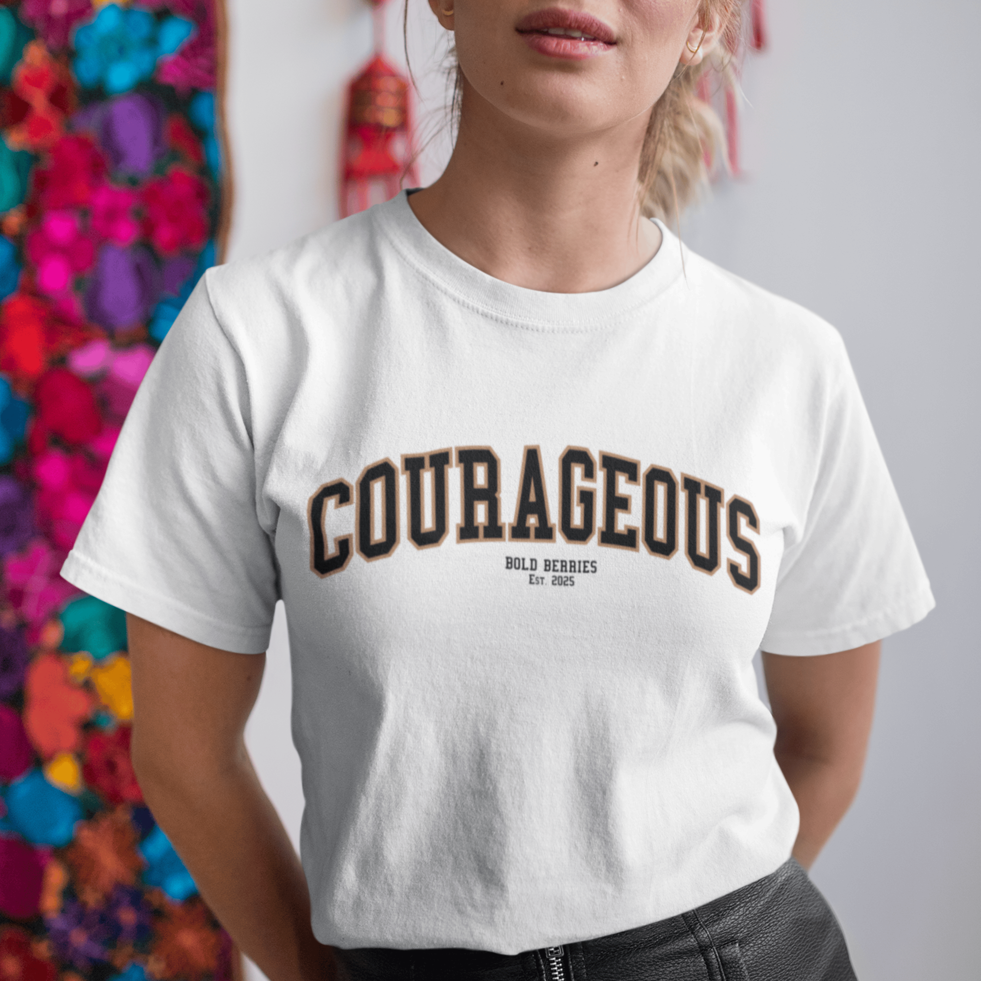 Varsity Courageous - Adult T-Shirt