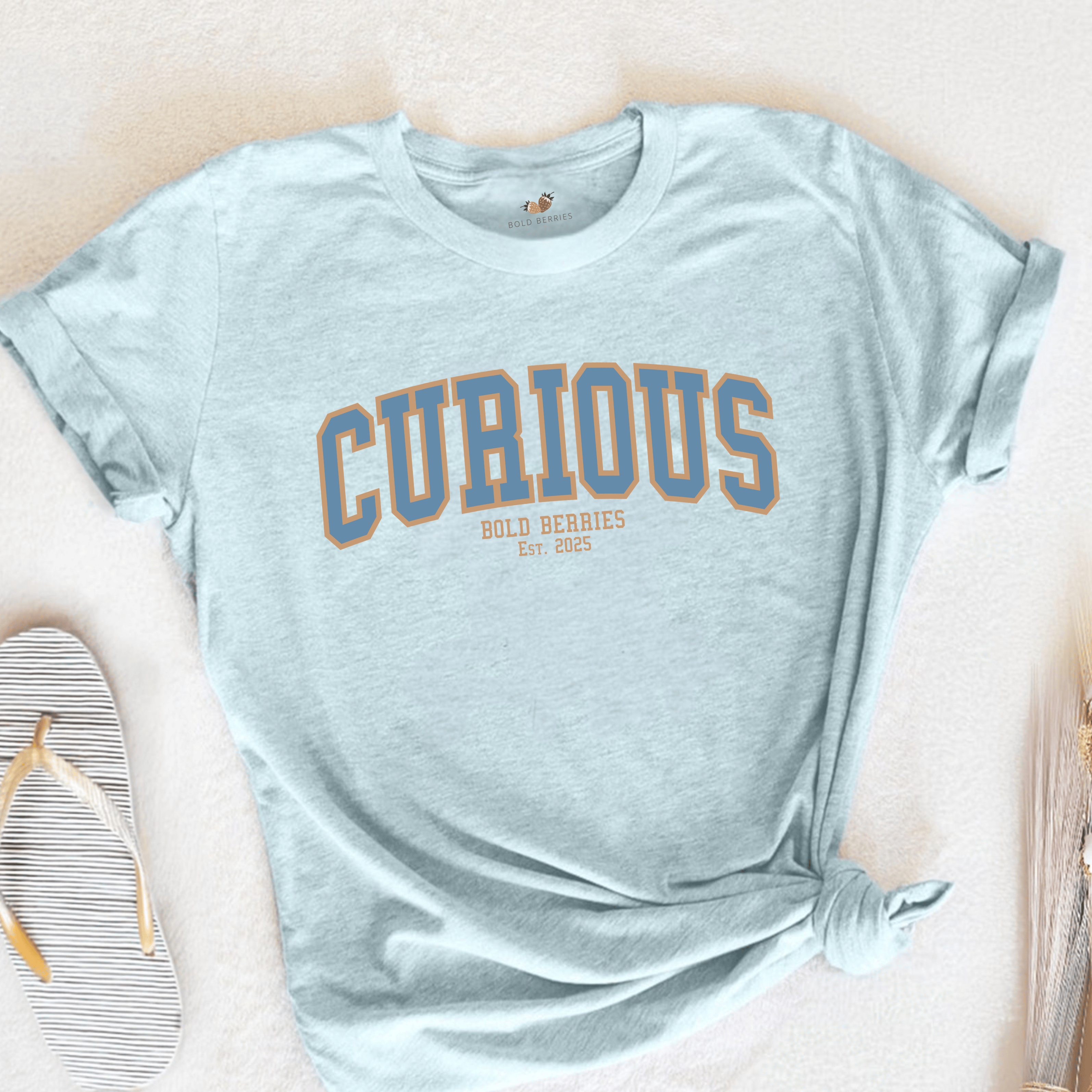 Varsity Curious - Adult T-Shirt