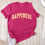 Varsity Happiness - Adult T-Shirt