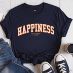 Varsity Happiness - Adult T-Shirt