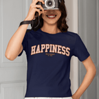 Varsity Happiness - Adult T-Shirt