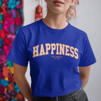 Varsity Happiness - Adult T-Shirt