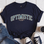Varsity Optimistic - Adult T-Shirt