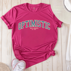 Varsity Optimistic - Adult T-Shirt