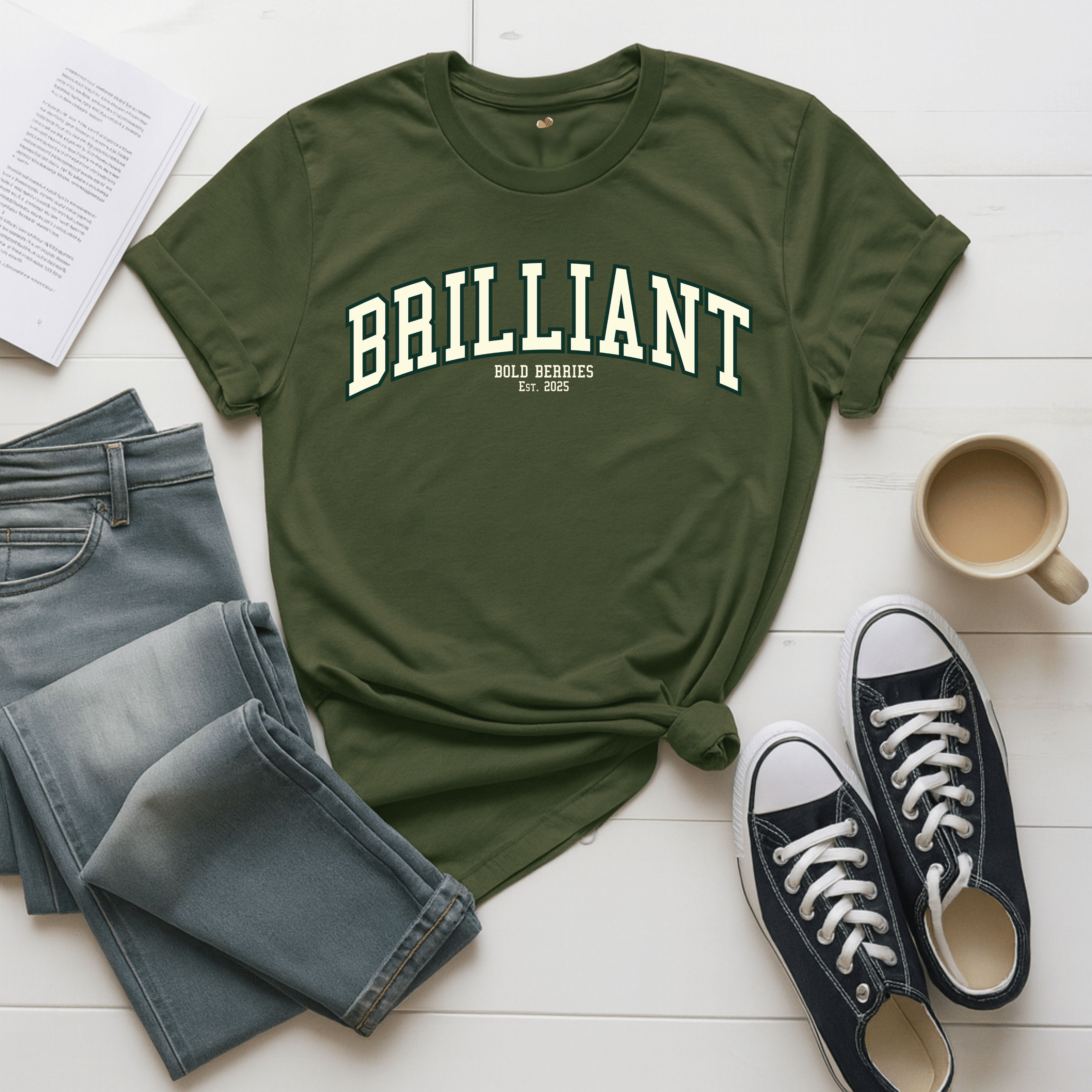 Varsity Brilliant - Adult T-Shirt