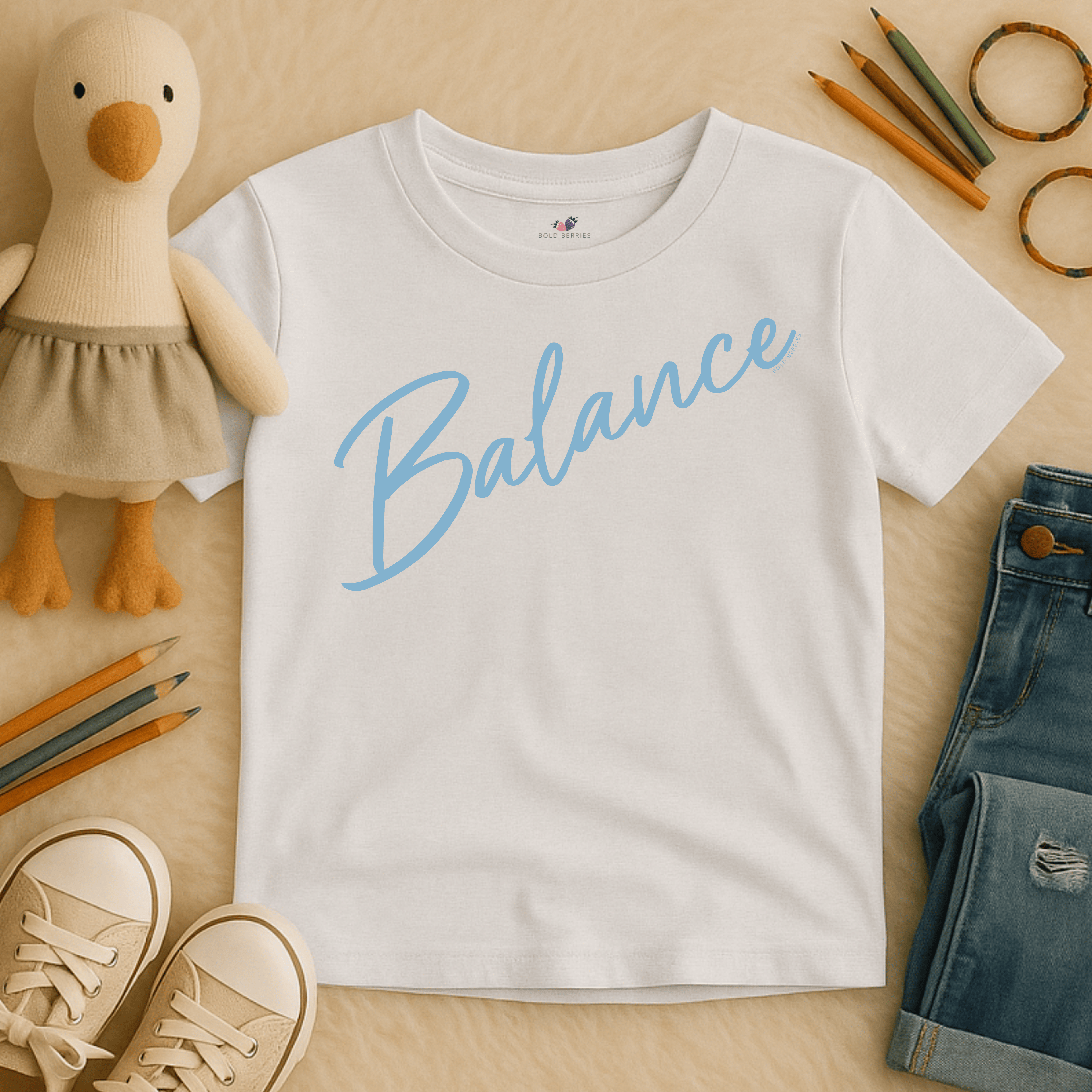 Balance Script - Kids T-Shirt