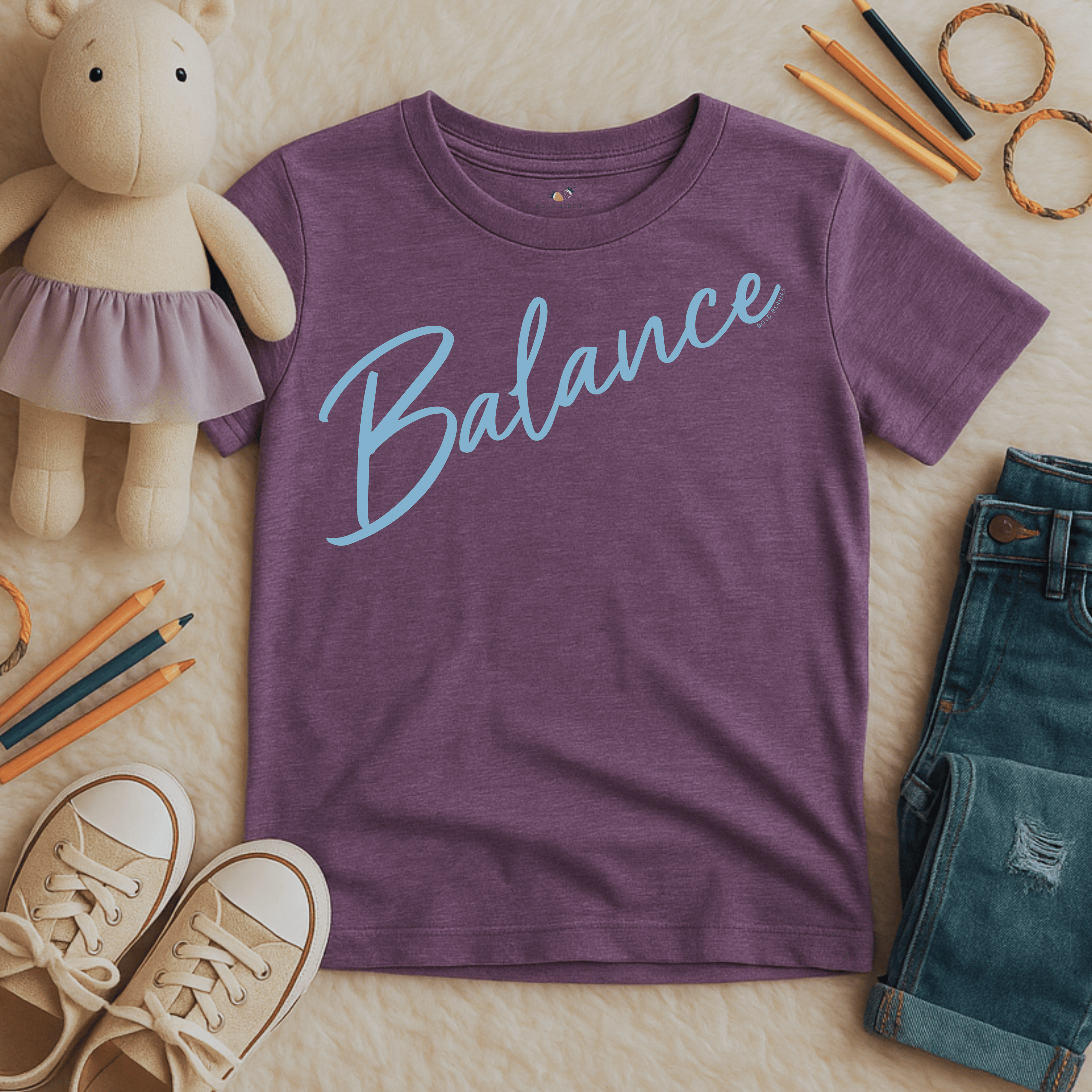Balance Script - Kids T-Shirt