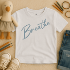 Breathe Script - Kids T-Shirt